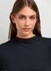 T-shirt a maniche lunghe in misto cotone donna_2