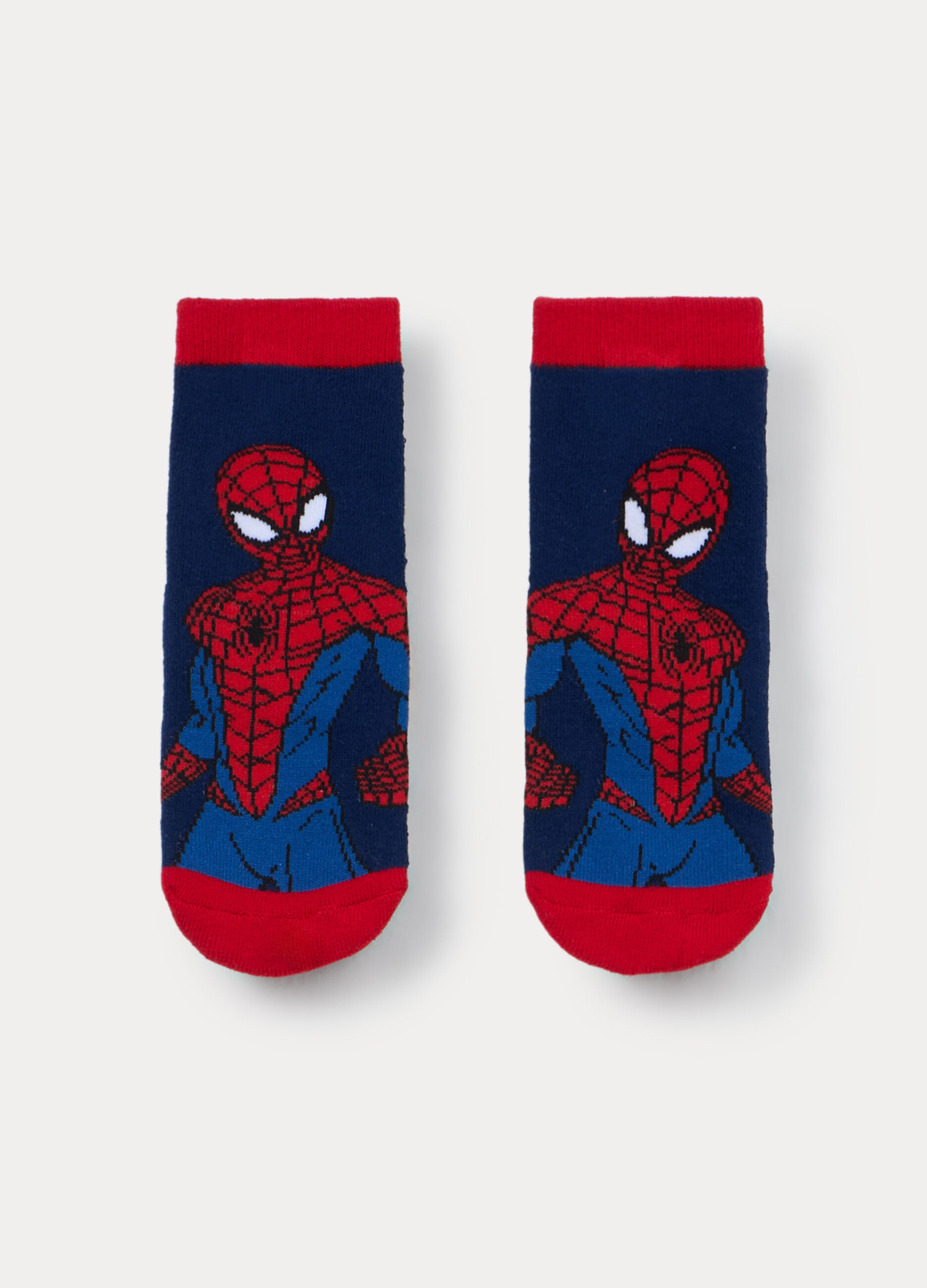 Calze antiscivolo in spugna misto cotone Spider Man_0