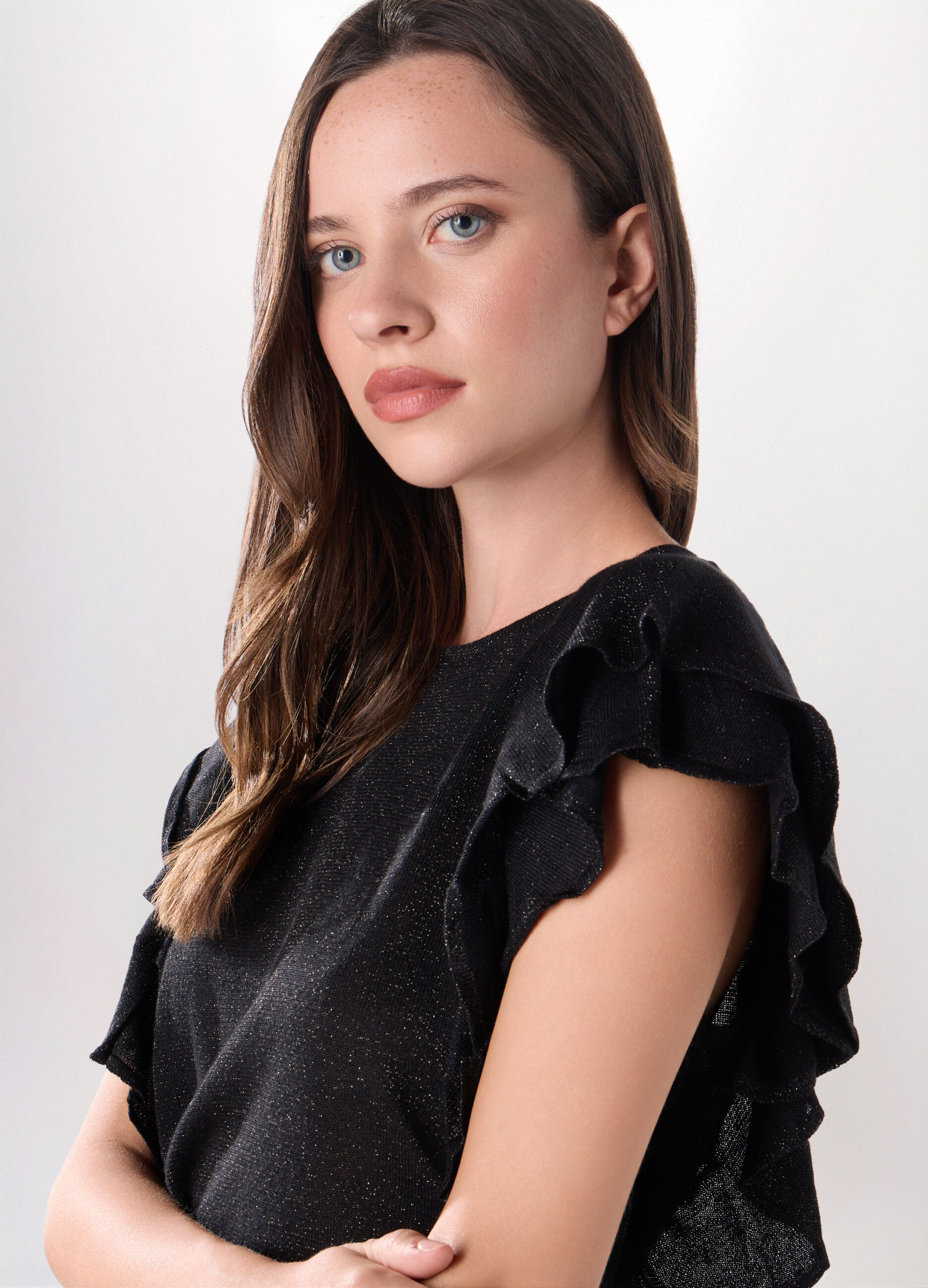 T-shirt misto viscosa donna_2