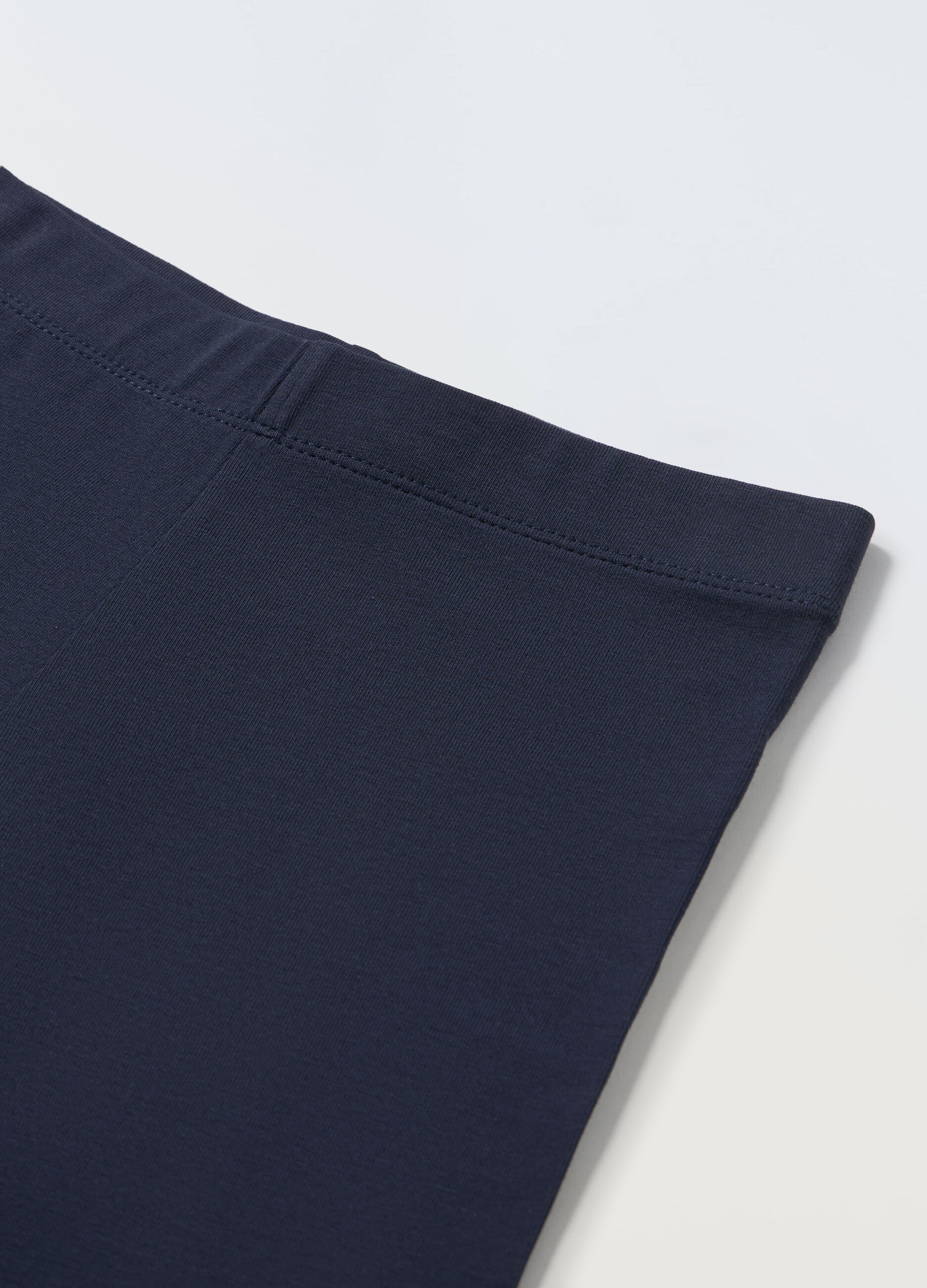 Leggings in cotone stretch ragazza_1