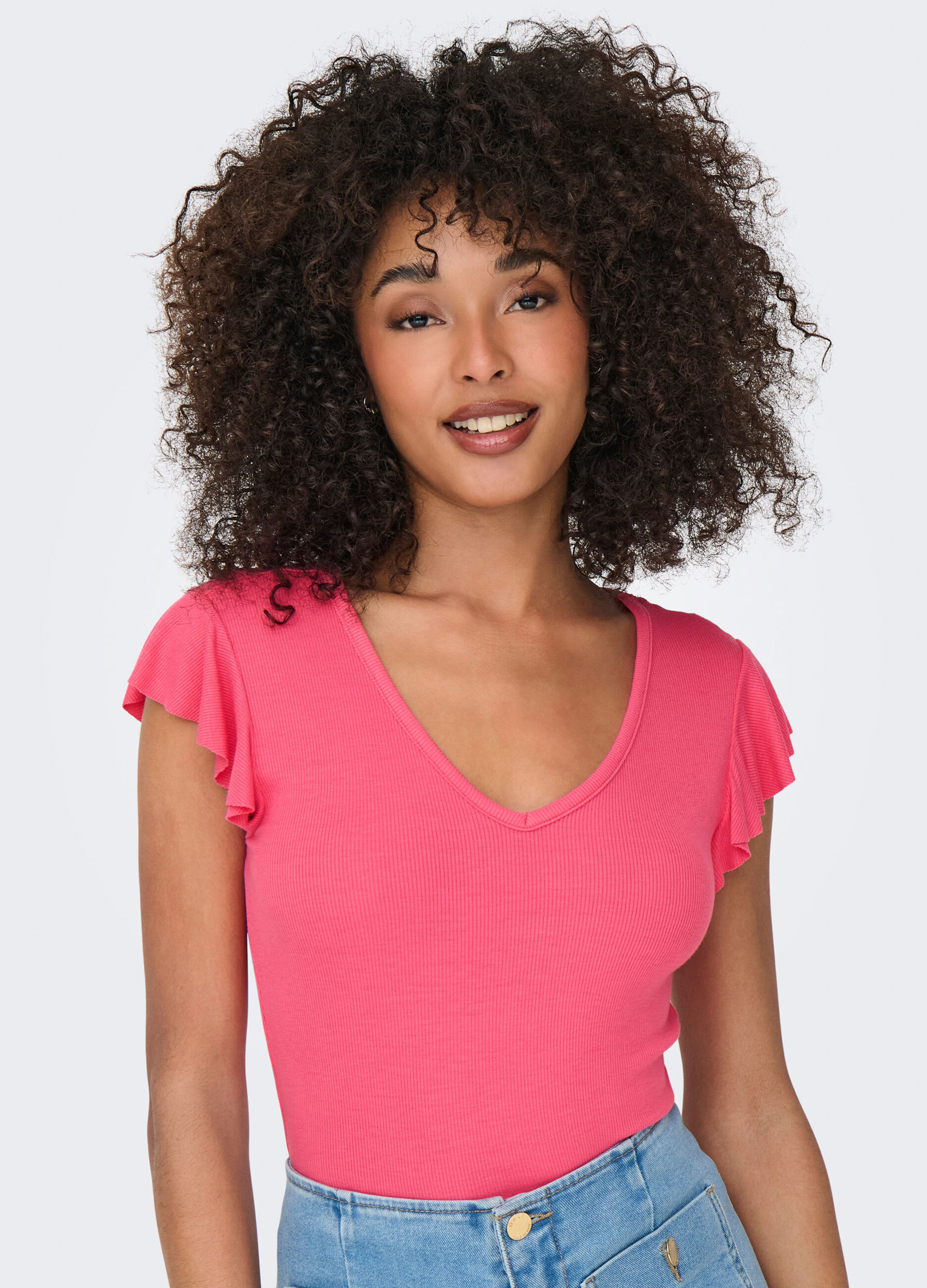 T-shirt in costina donna_3