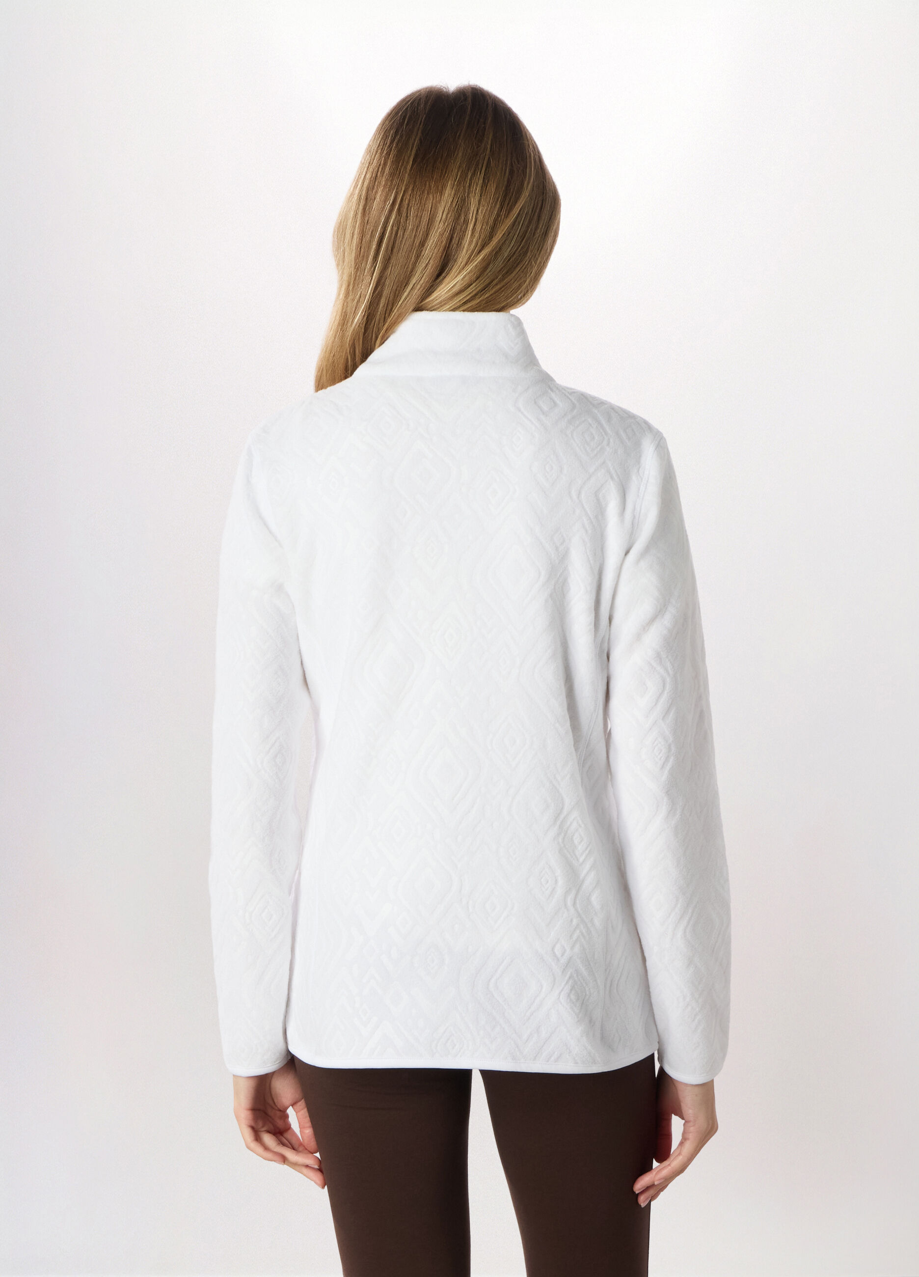 Felpa full zip in pile donna Holistic fitness_1