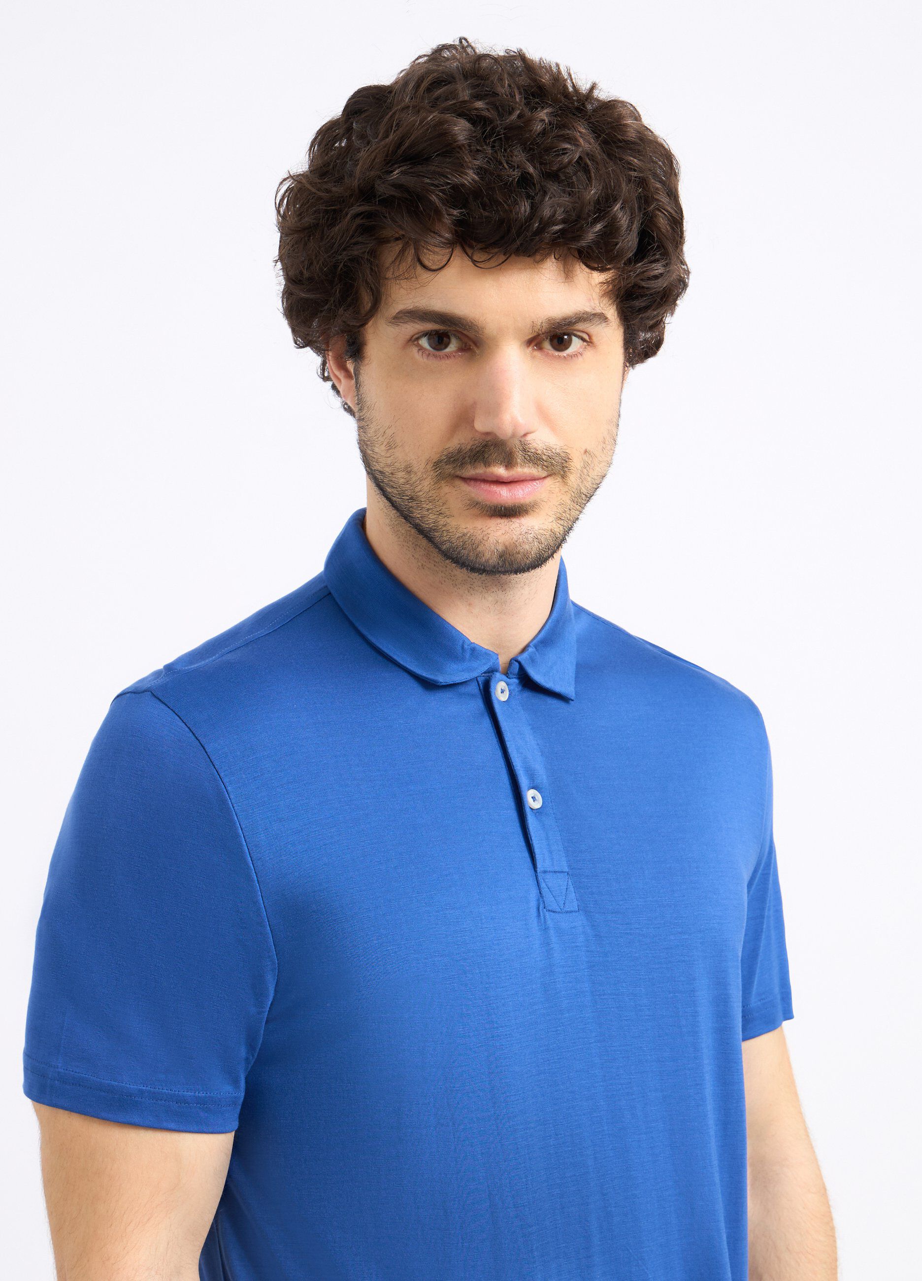 Polo in pura lyocell uomo_2