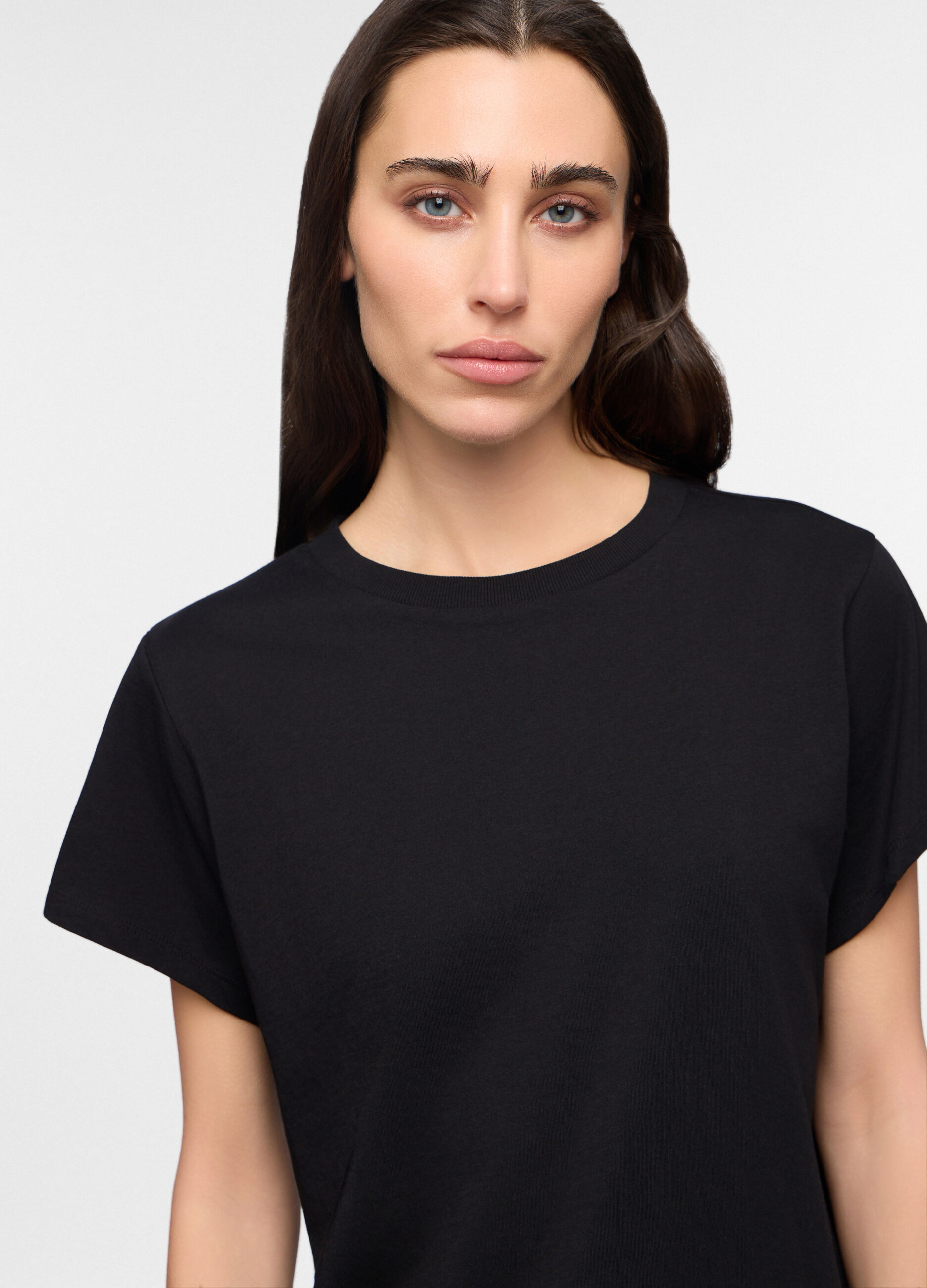 T-shirt girocollo donna_2