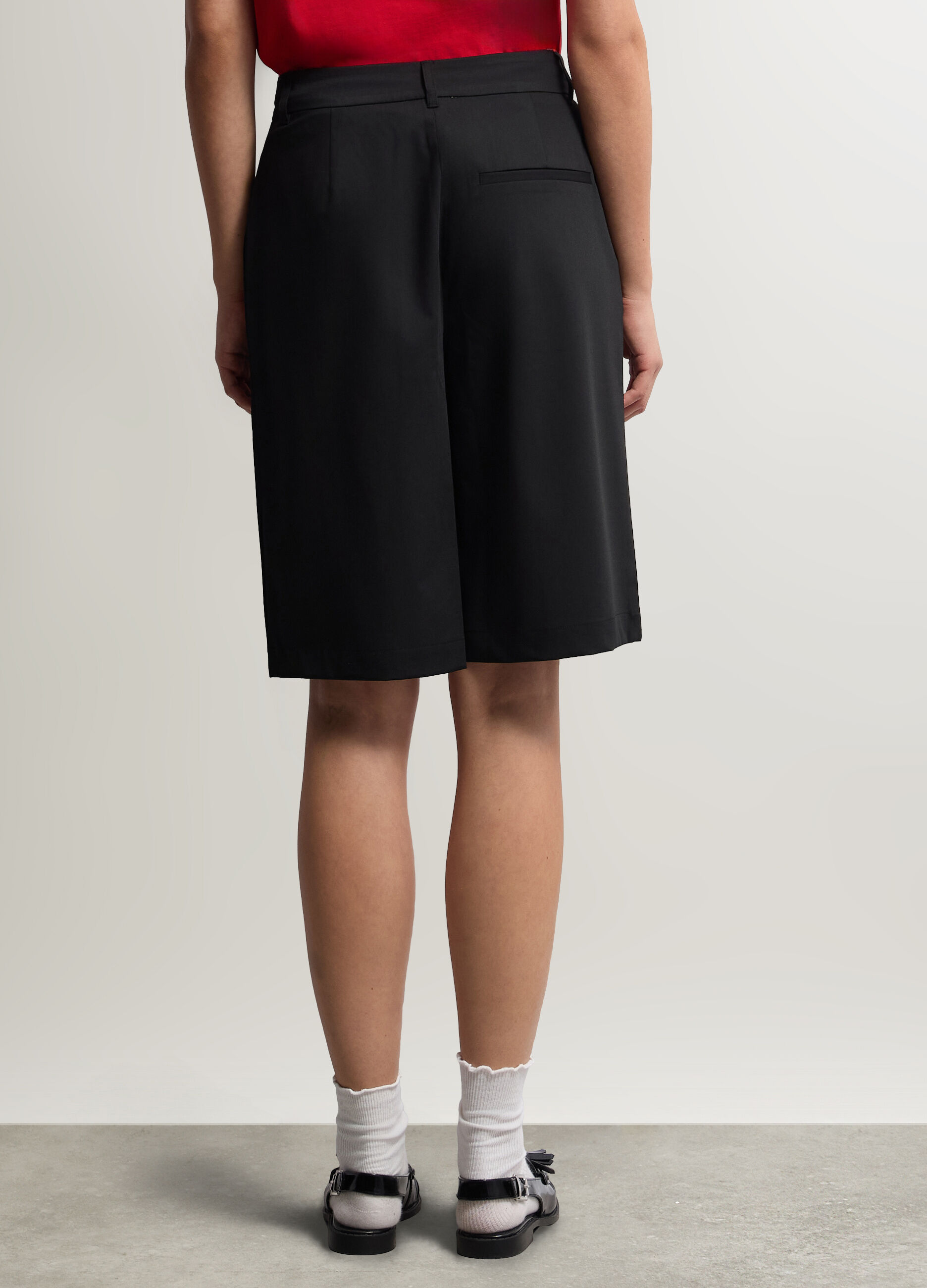 Bermuda Fit Regular misto viscosa stretch donna_1