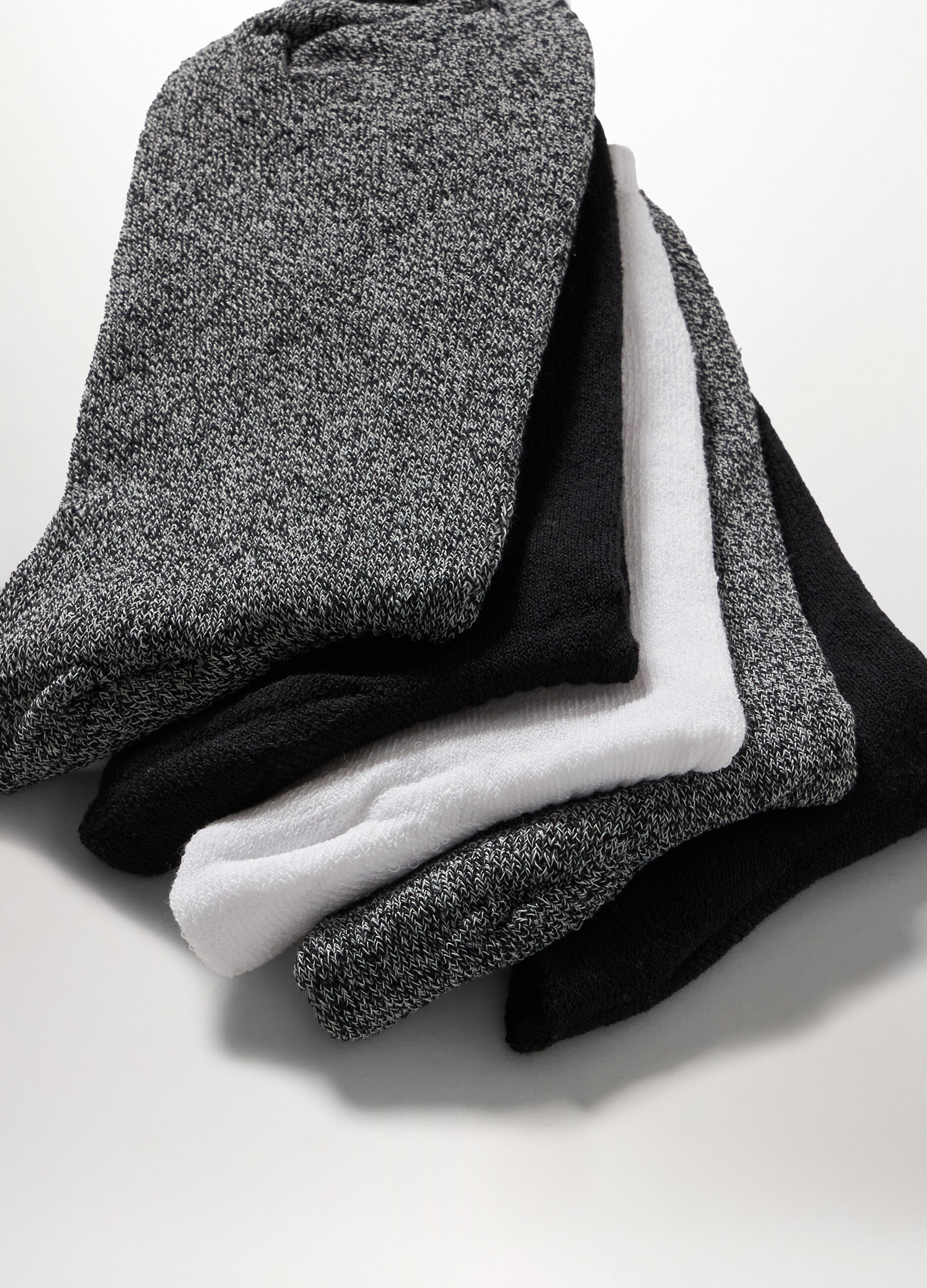 5 pack calzini tennis in misto cotone uomo_1