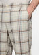 Bermuda relaxed fit in misto cotone e lino uomo_2