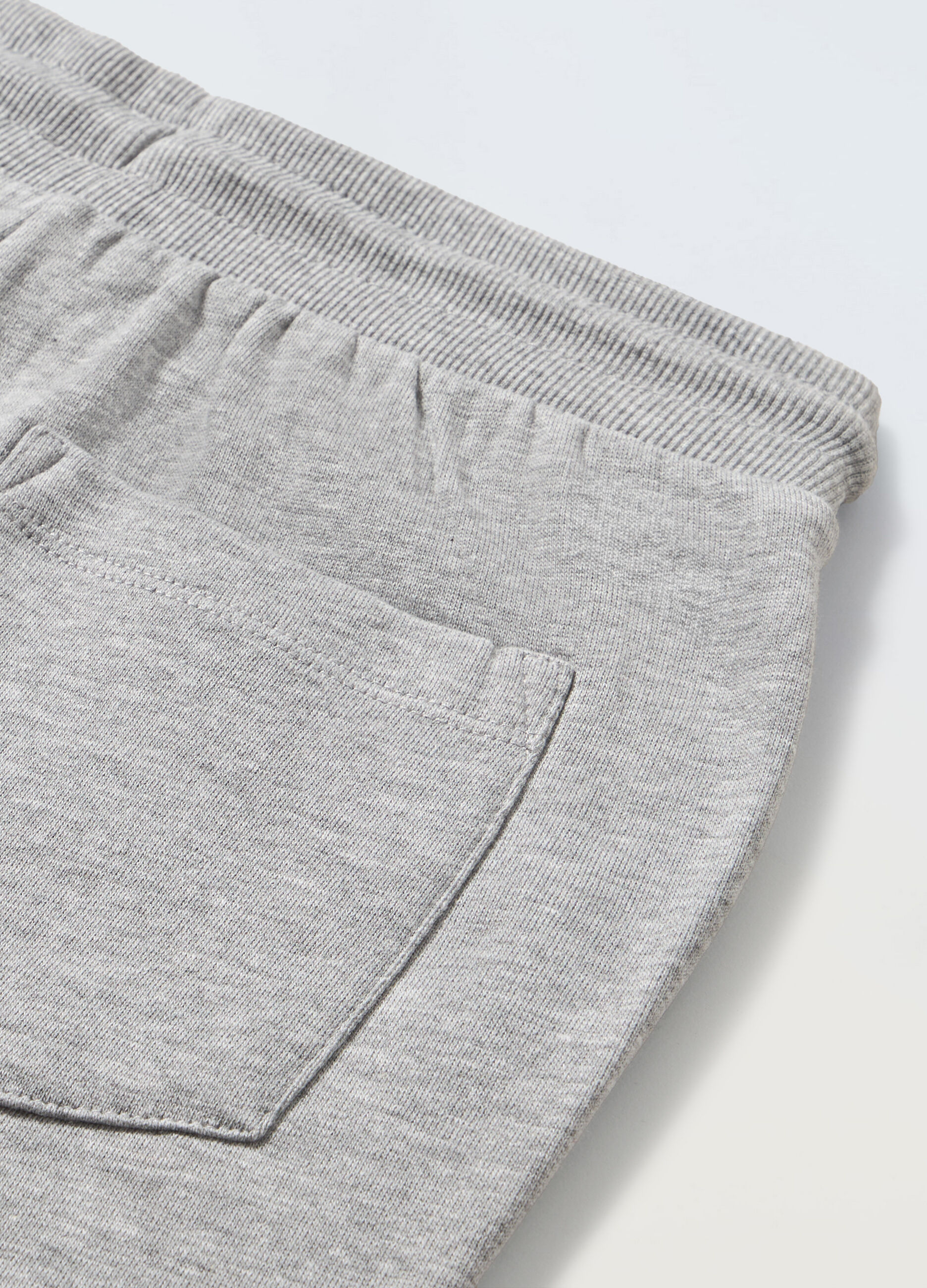 Joggers in felpa di cotone ragazzo_1