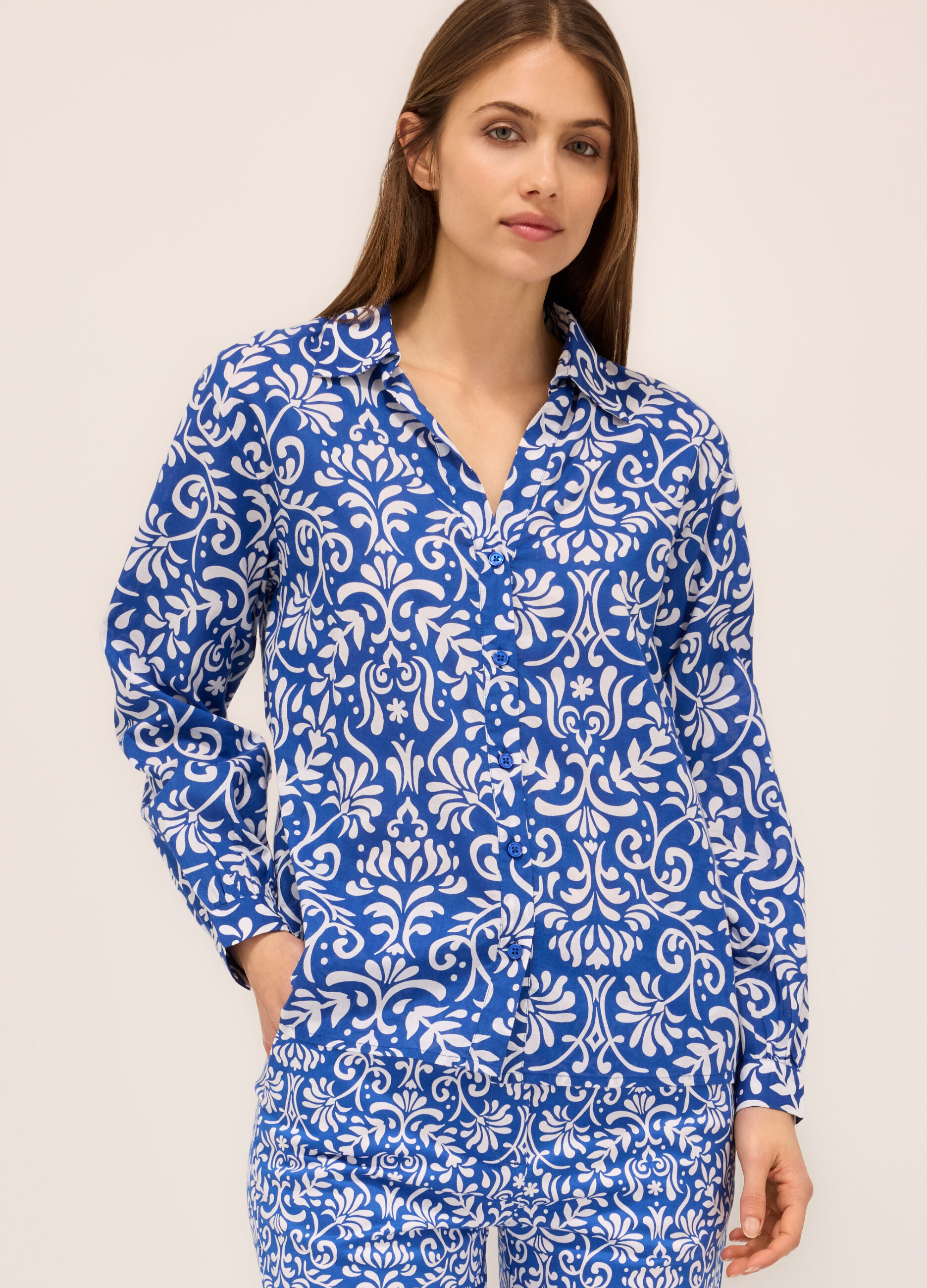 Camicia in puro cotone donna_2