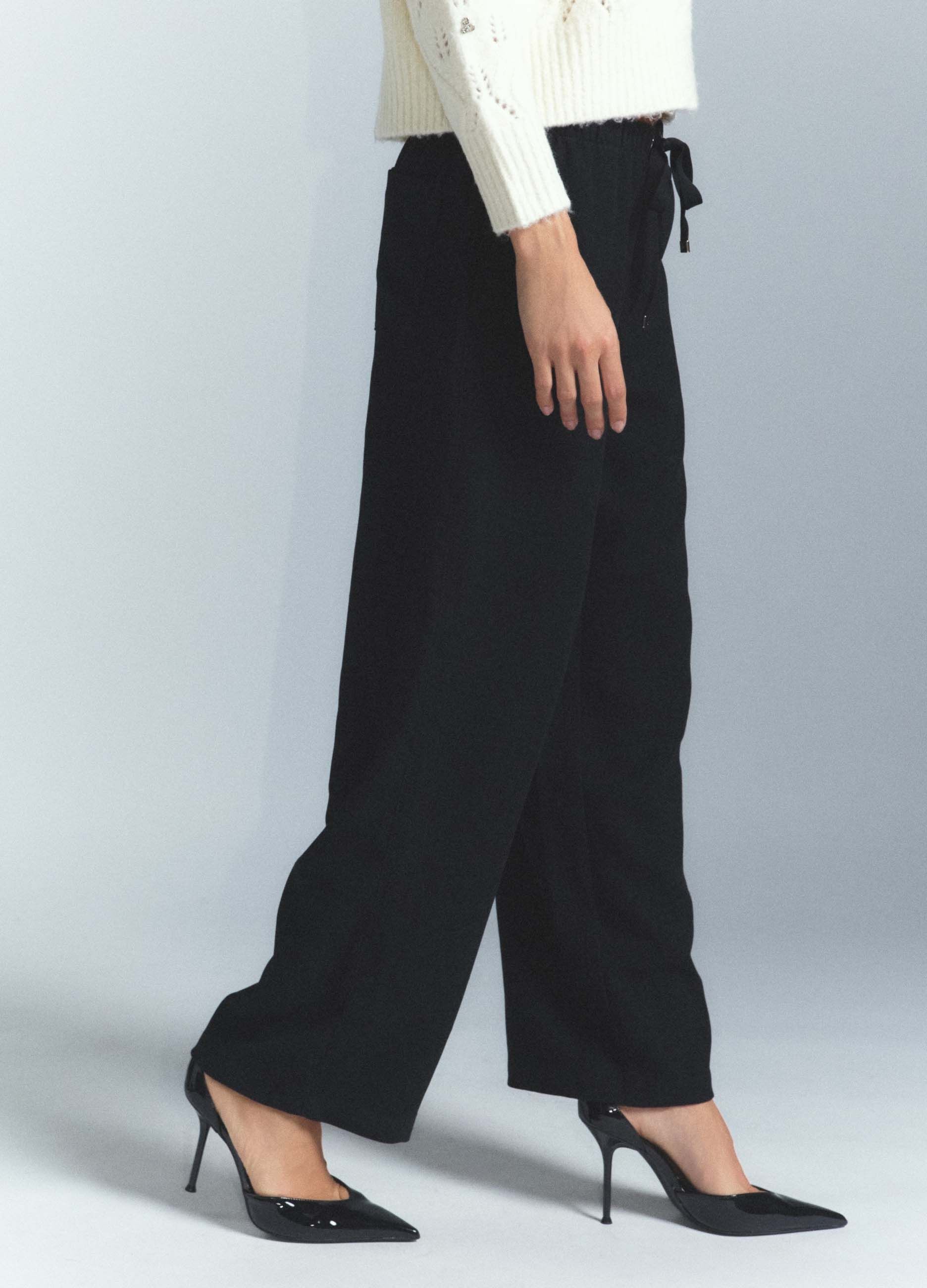 Jogger Straight Fit in Twill stretch donna_2