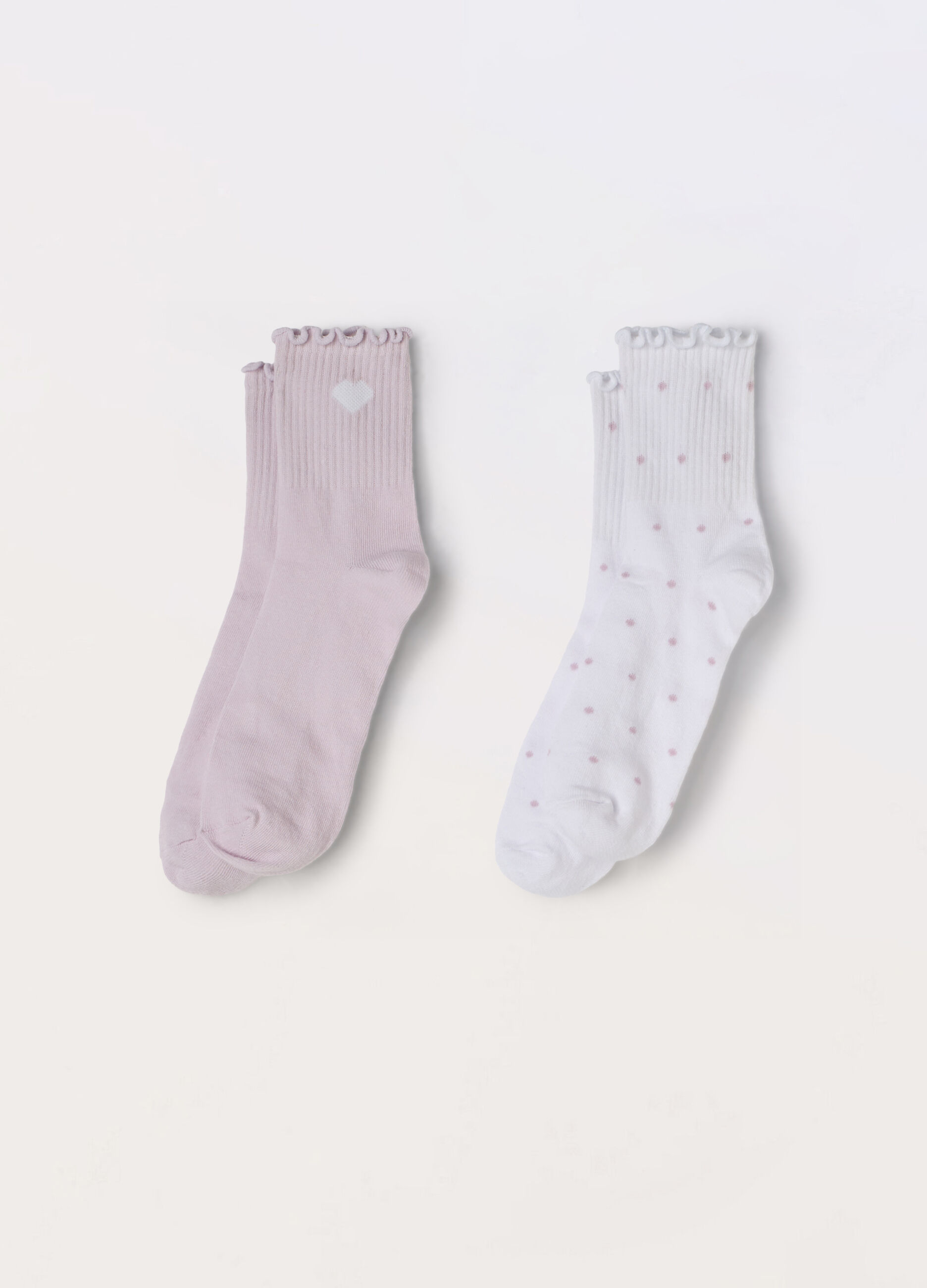 Pack 2 calze misto cotone donna_0