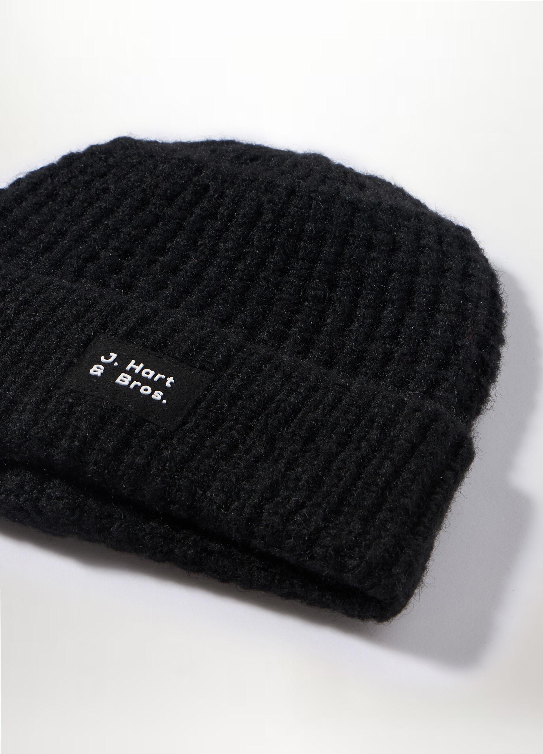 Berretto a coste con logo uomo_2