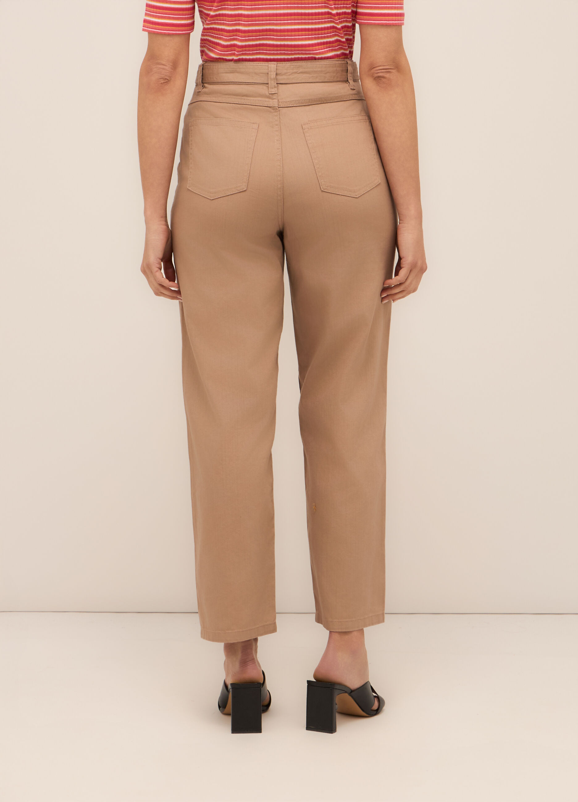 Pantaloni in puro cotone donna_1