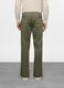 Pantalone regular fit in cotone stretch uomo_1