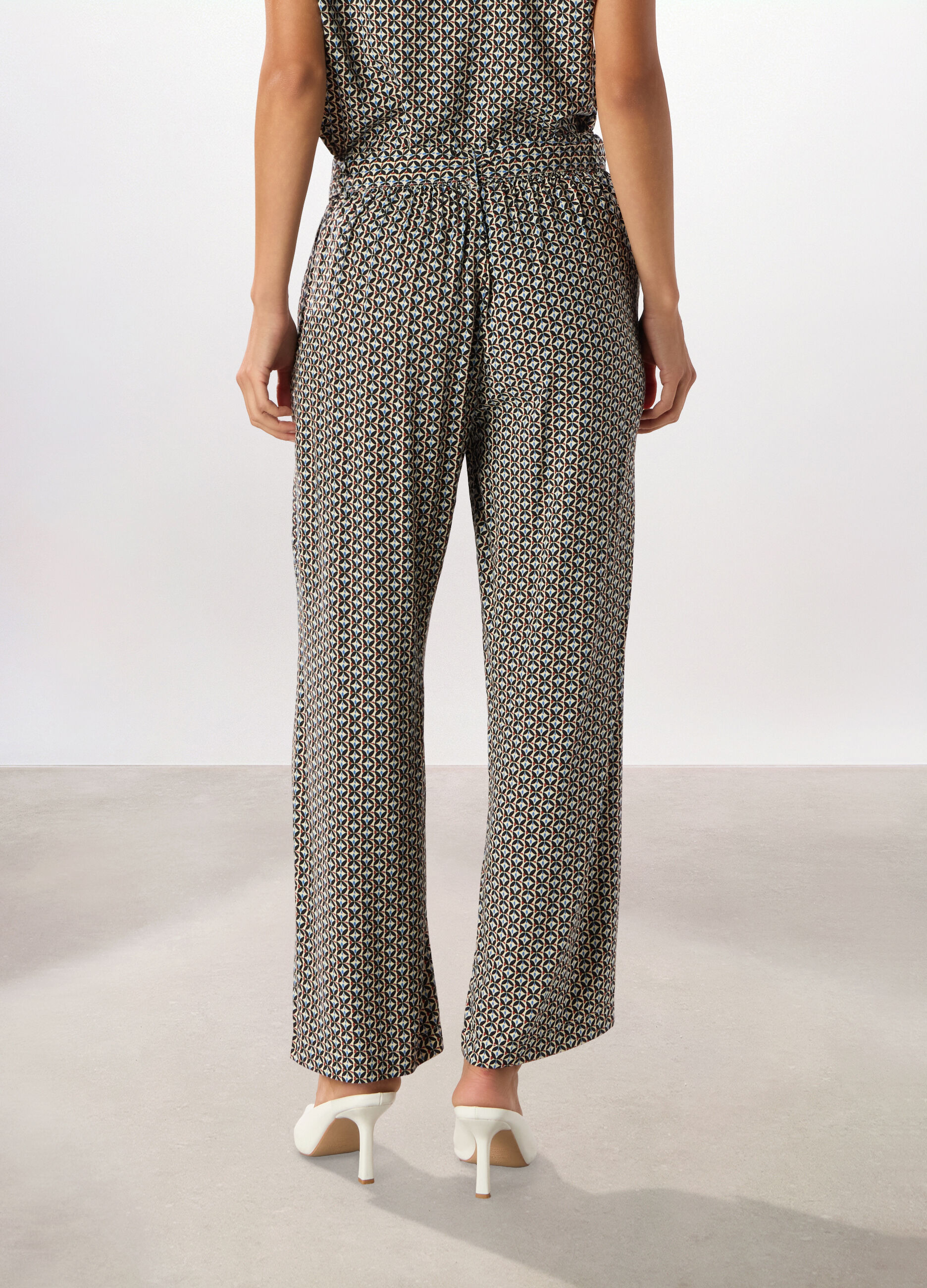 Pantaloni in pura viscosa donna_1