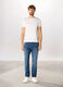 Jeans 5 tasche regular fit in denim stretch uomo_0
