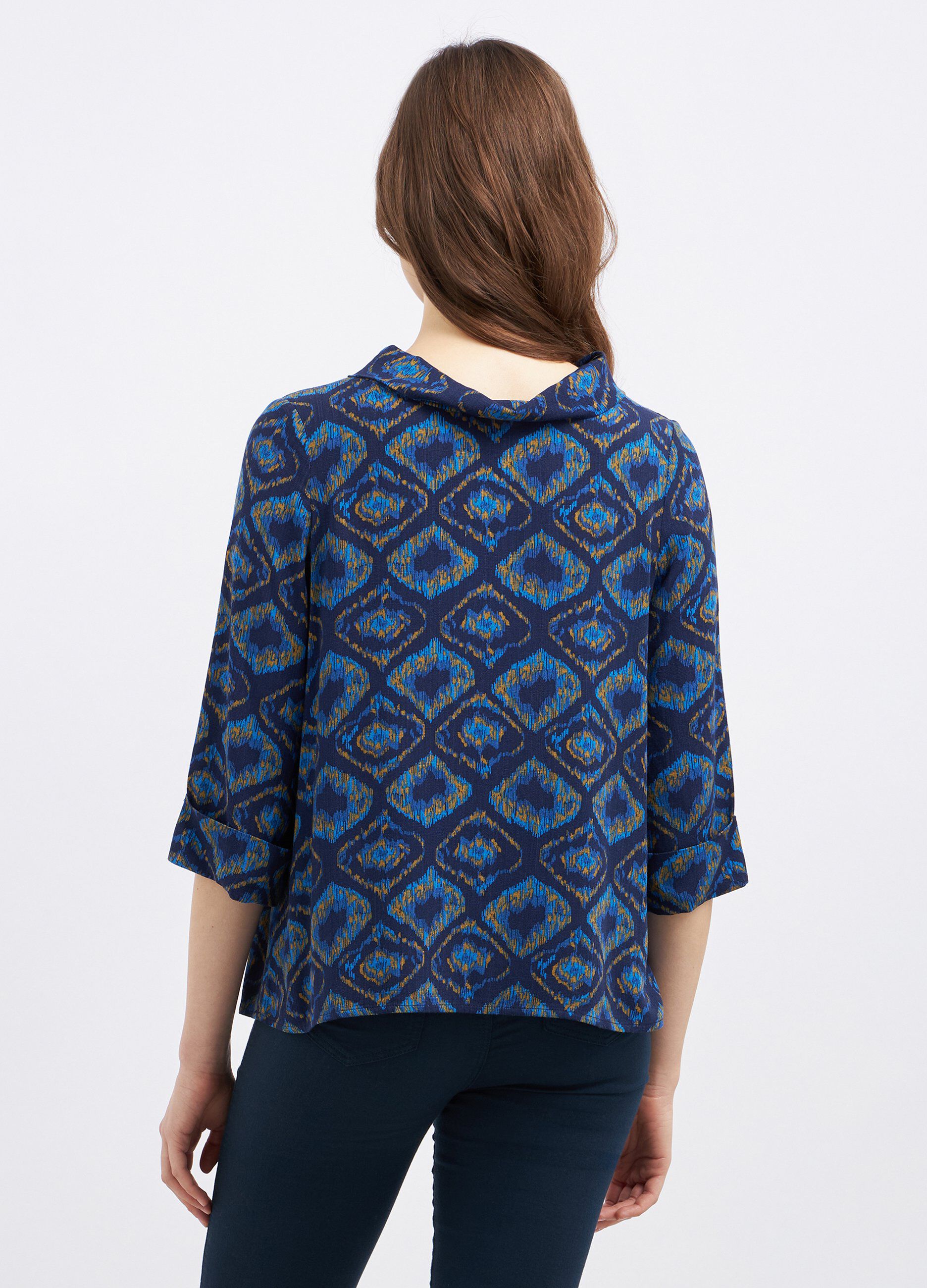 Blusa con maniche a 3/4 donna_1