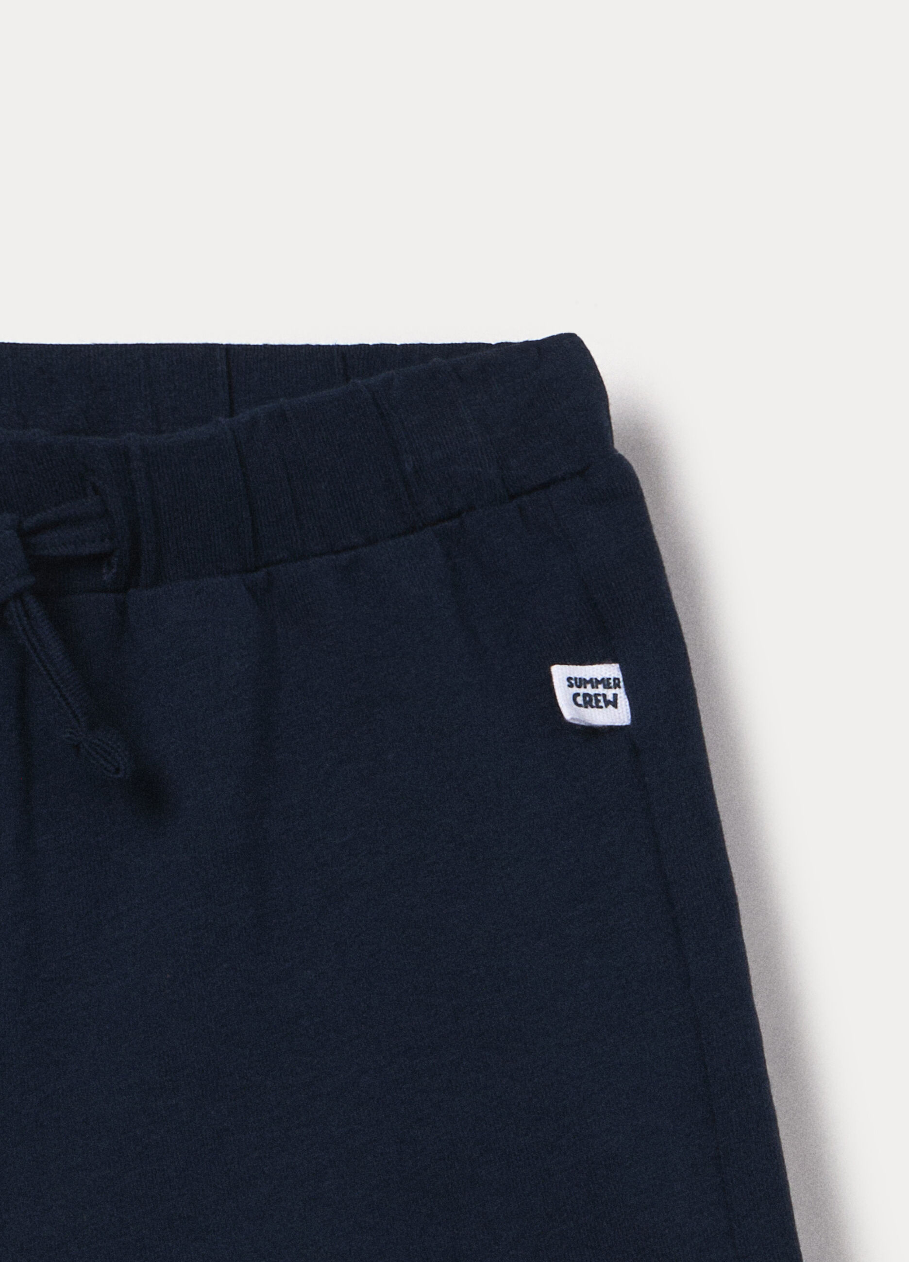 Shorts in jersey di cotone stretch neonato_2