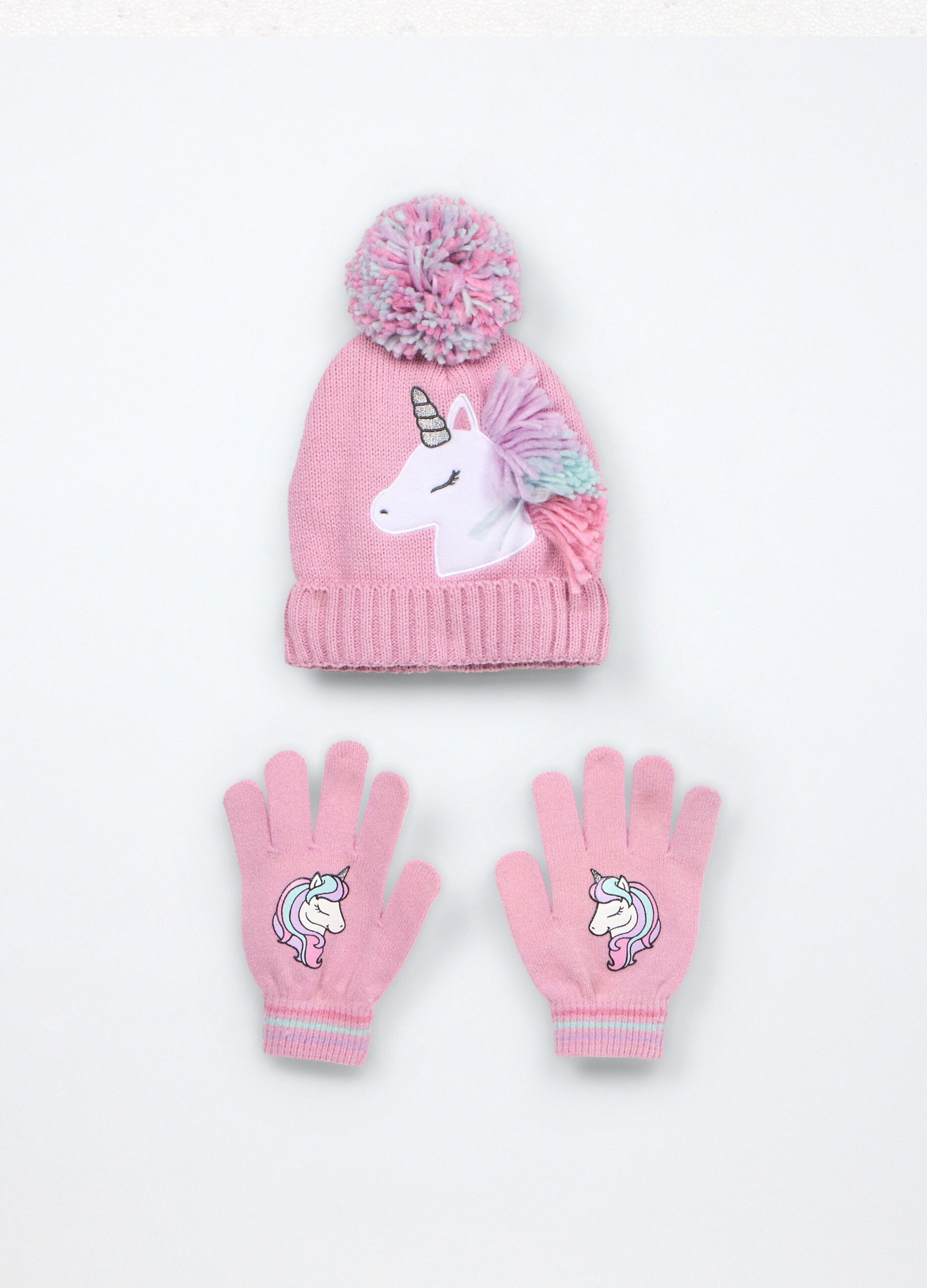 Set berretto + sciarpa tricot _0