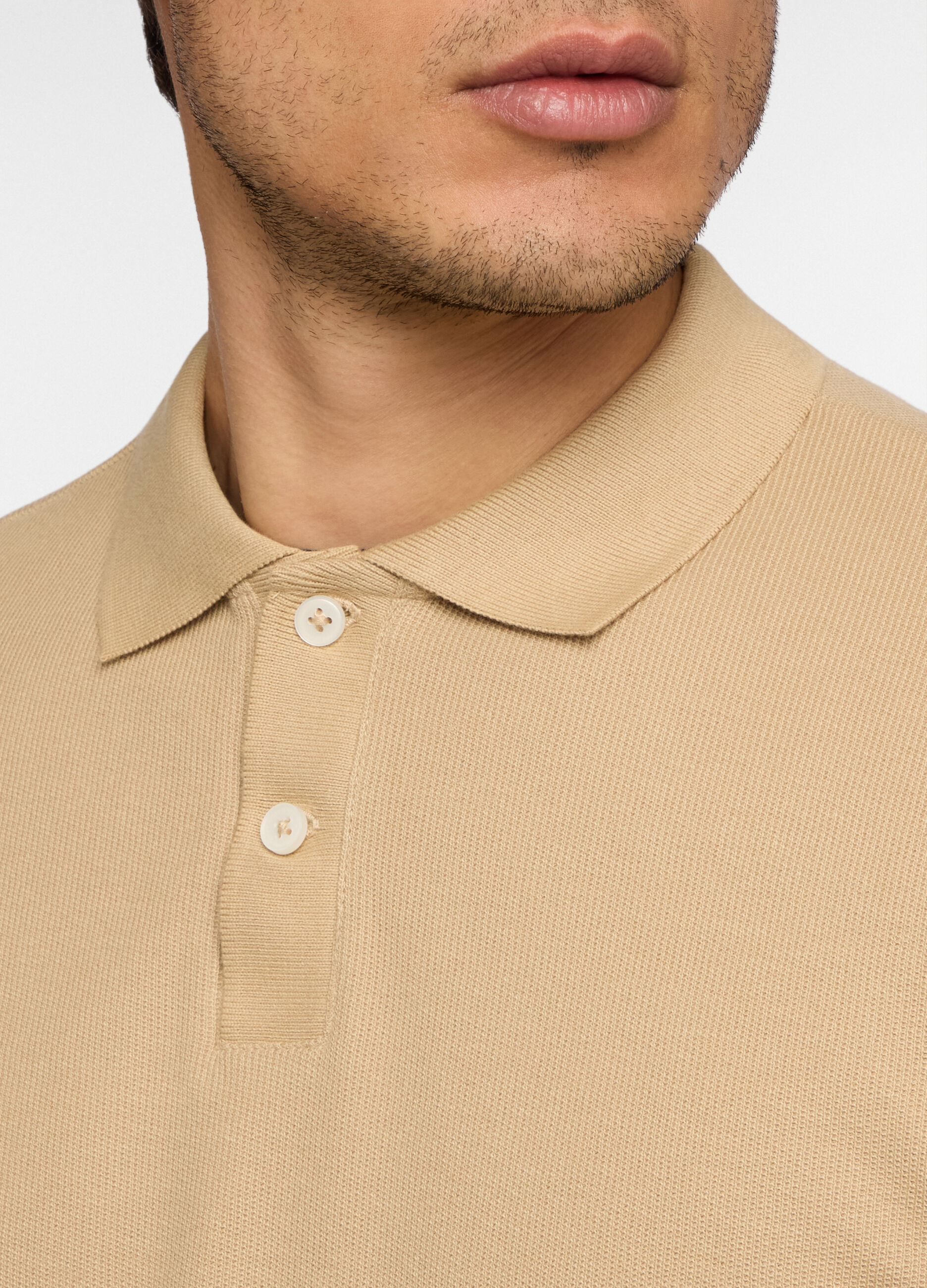 Polo in cotone a maniche corte uomo_2