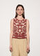 Top girocollo in maglia donna_1