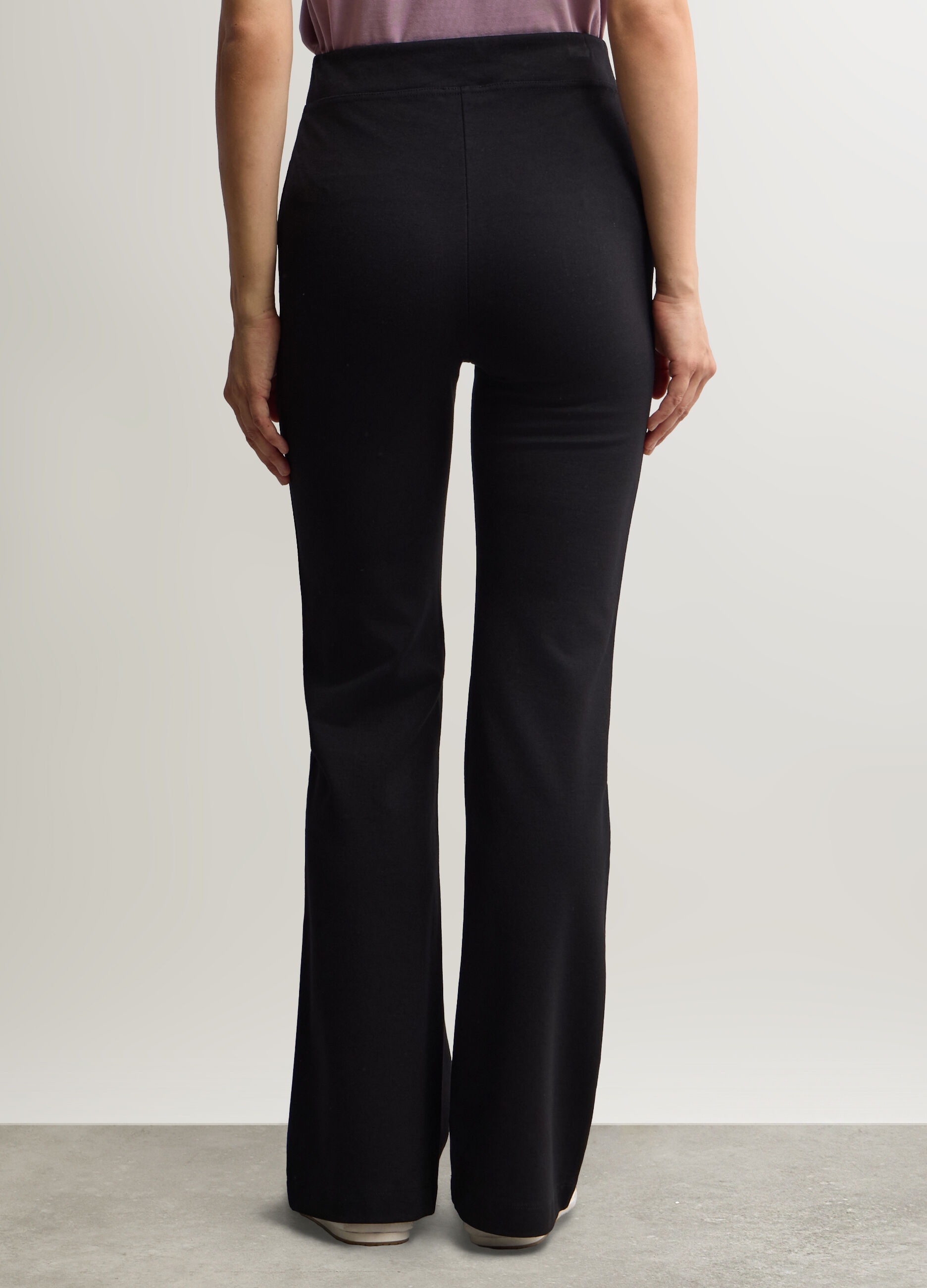 Leggings Flare Fit in misto viscosa stretch donna_2