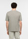 T-shirt girocollo in cotone melange uomo_1