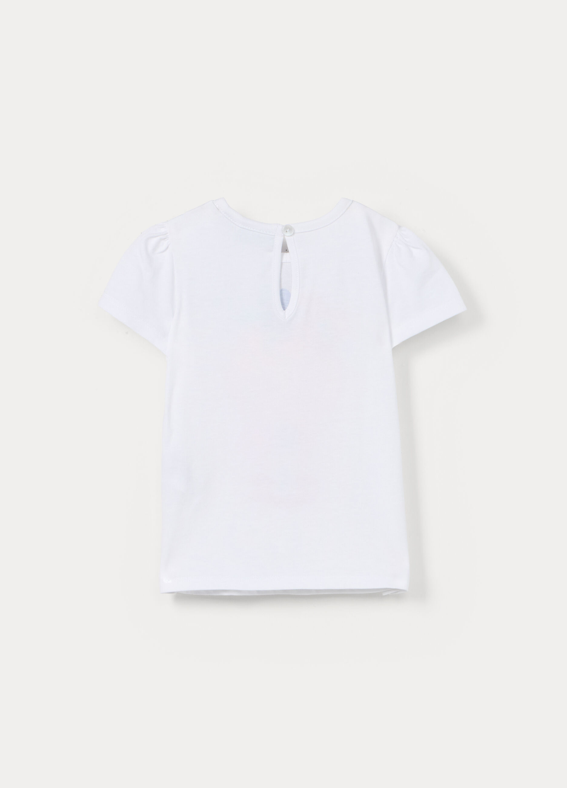 T-shirt in jersey di puro cotone bimba_1