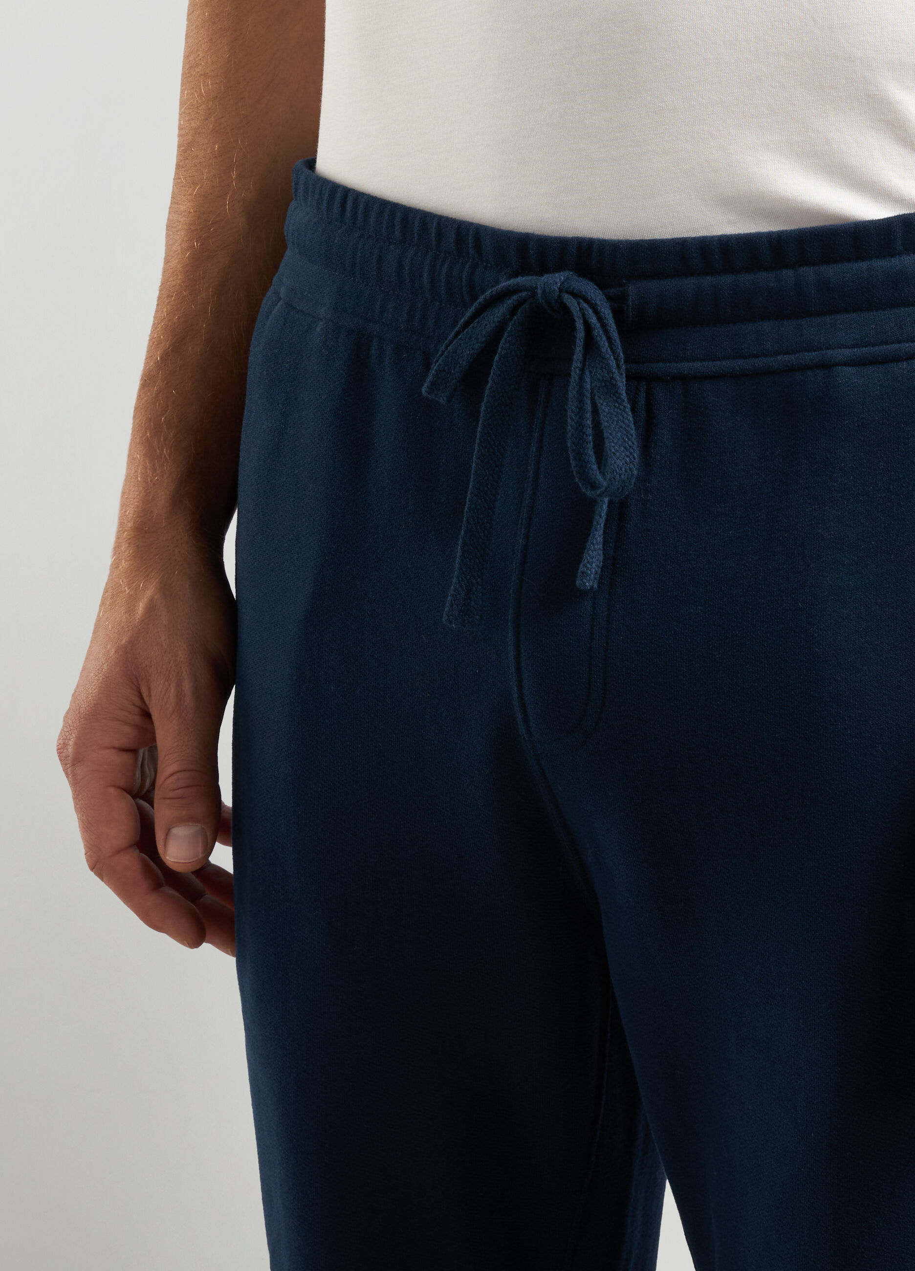 Joggers in felpa di cotone uomo_2