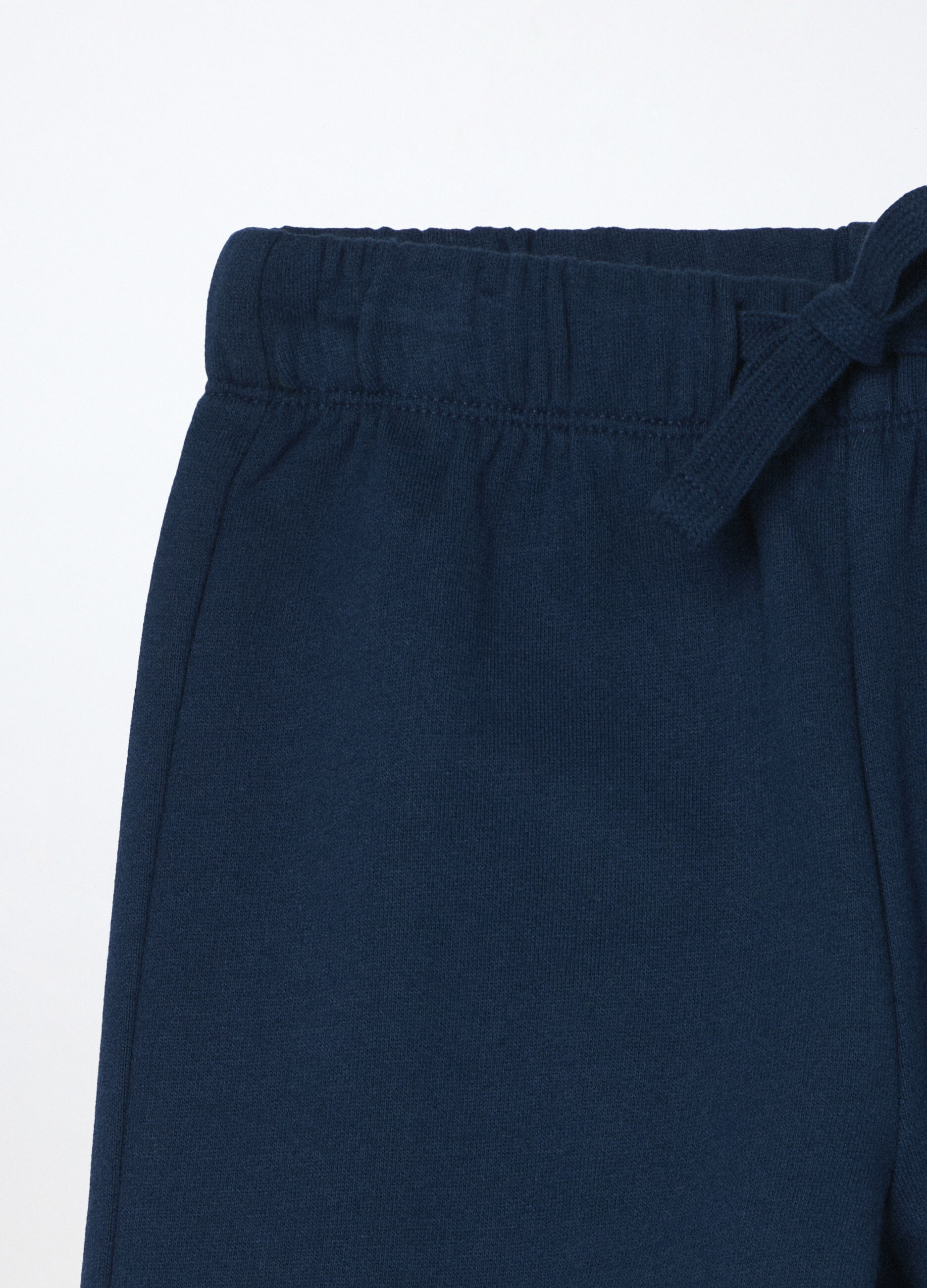 Jogger in puro cotone fleece bambino_2