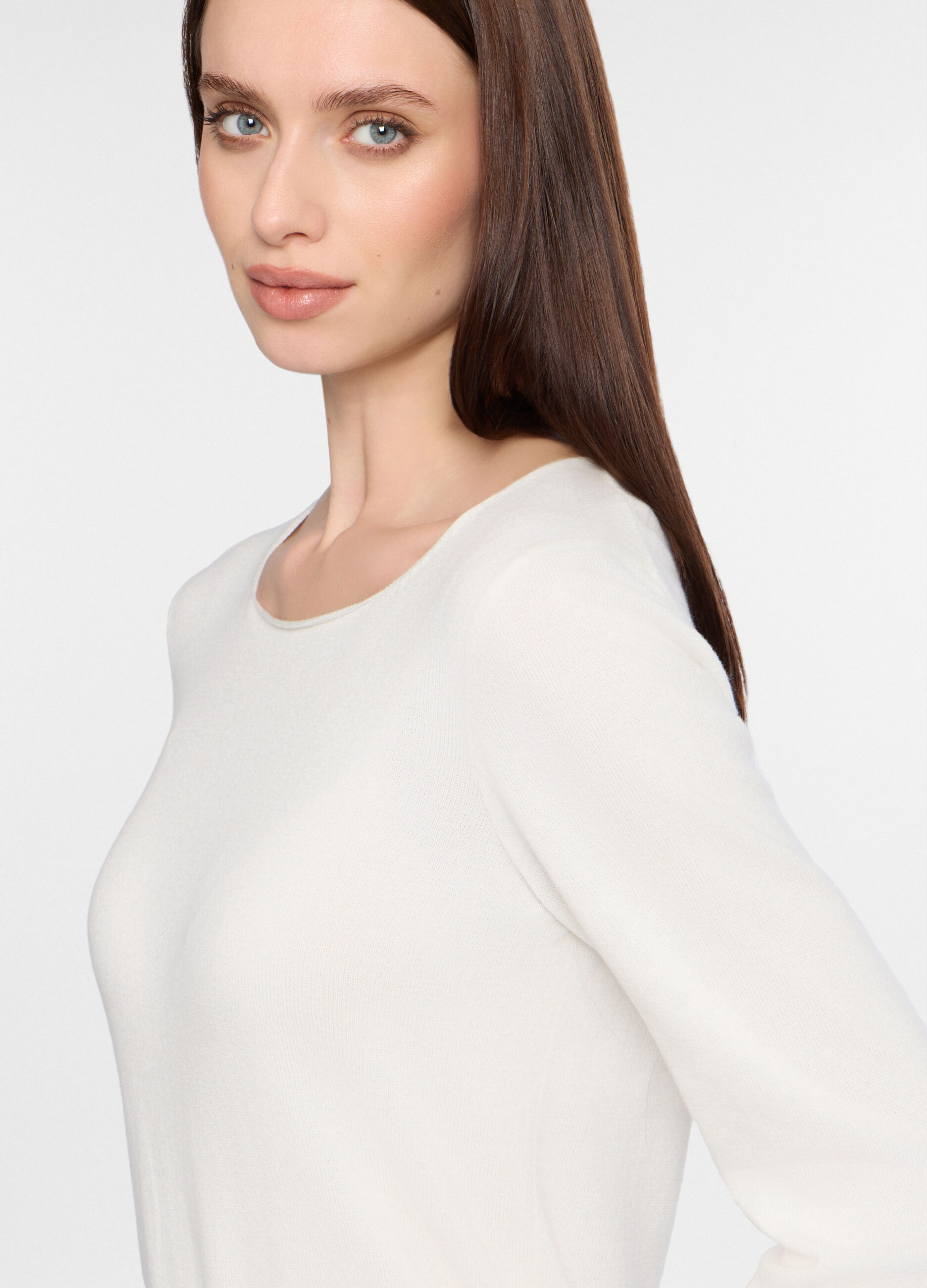 T-shirt girocollo donna_2