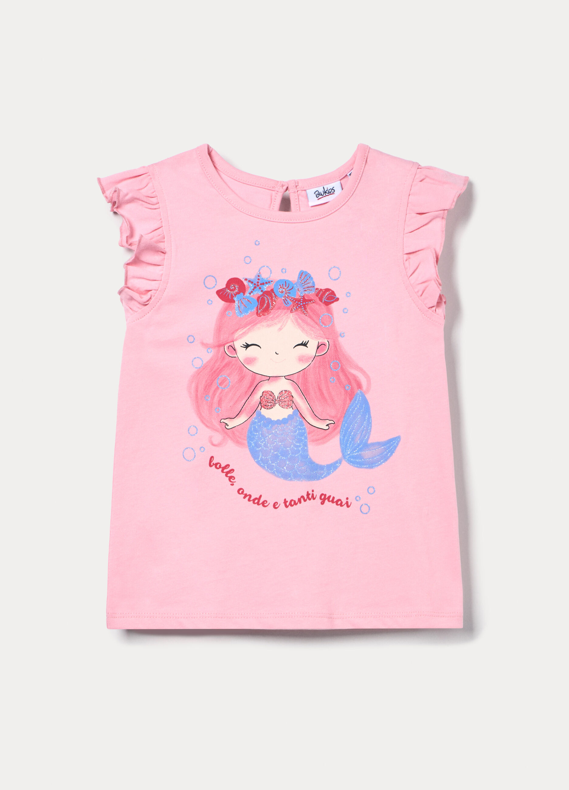 Canotta in jersey di puro cotone bimba_0