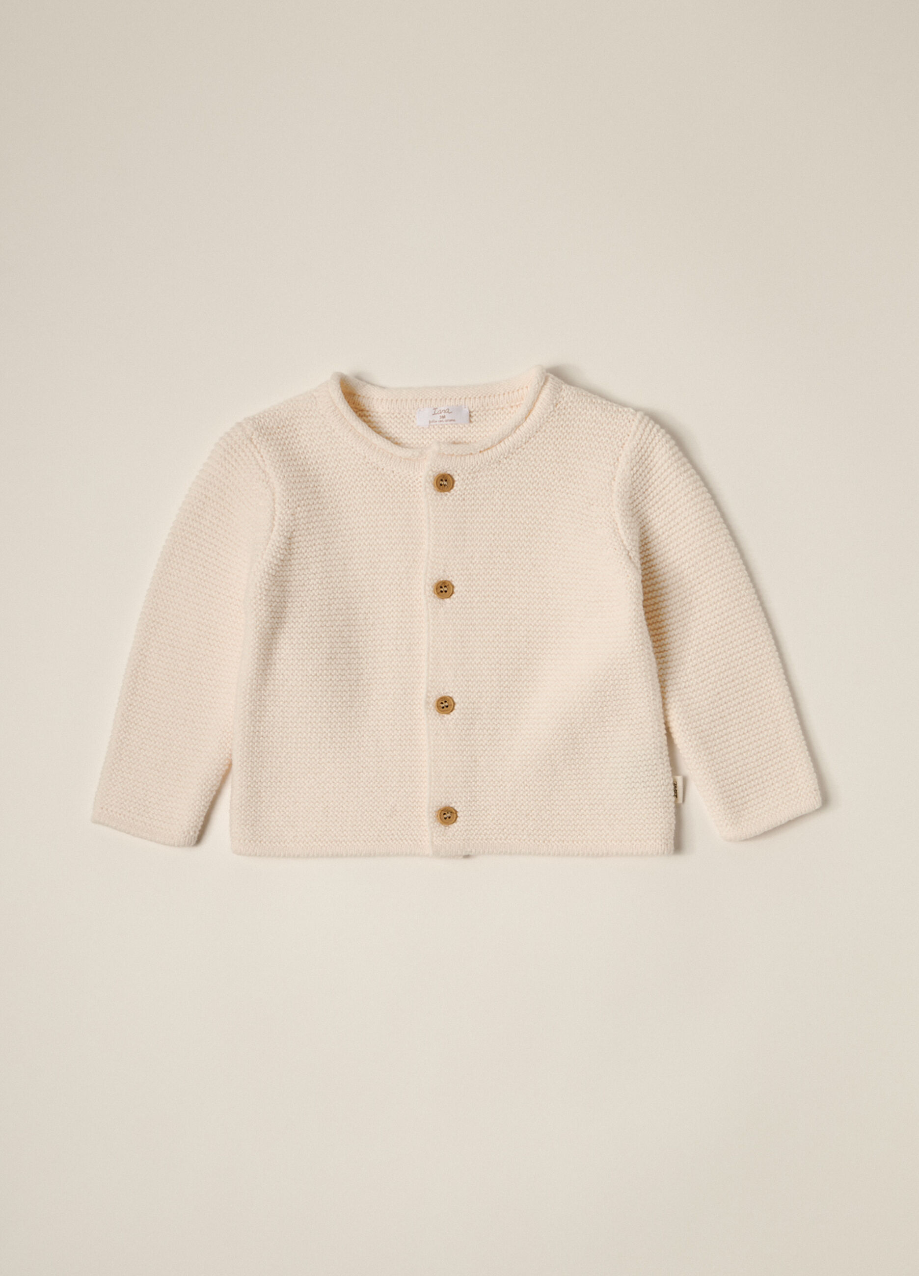 Cardigan in puro cotone IANA neonato_1