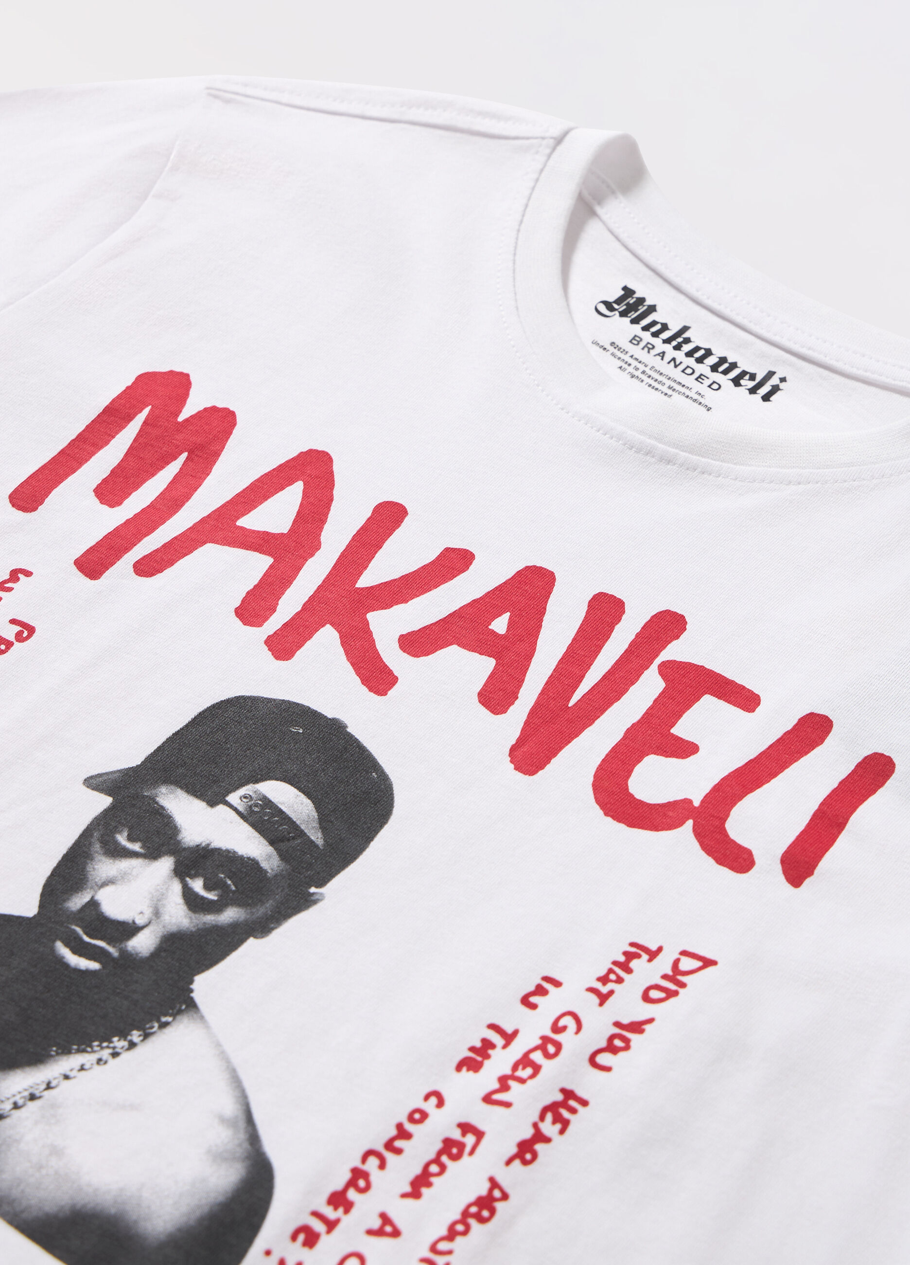 T-shirt Makaveli in puro cotone ragazzo_1