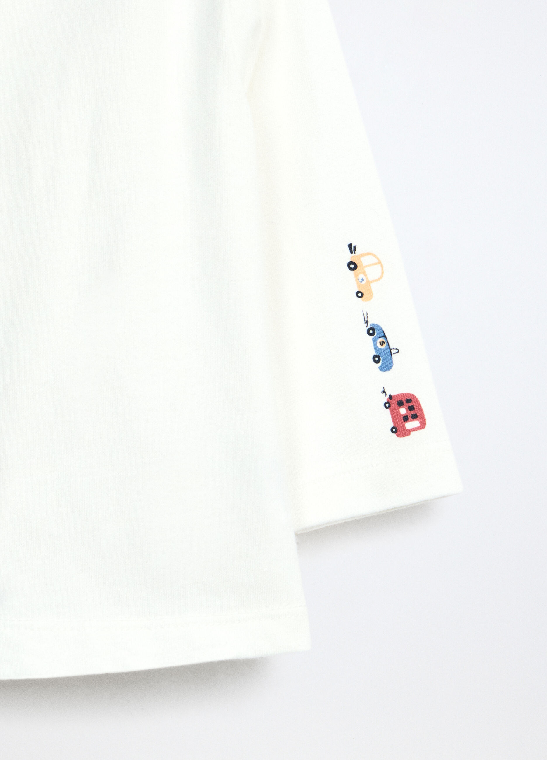 Set in puro cotone fleece neonato_3