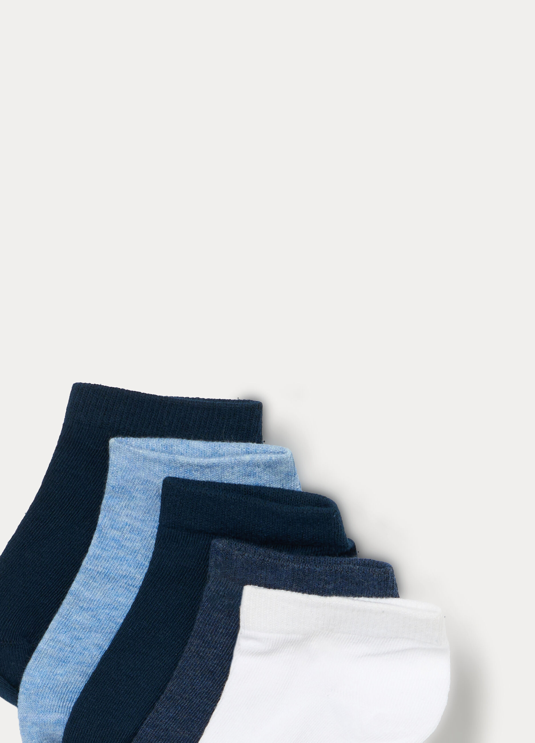 Pack 5 calze corte misto cotone _2