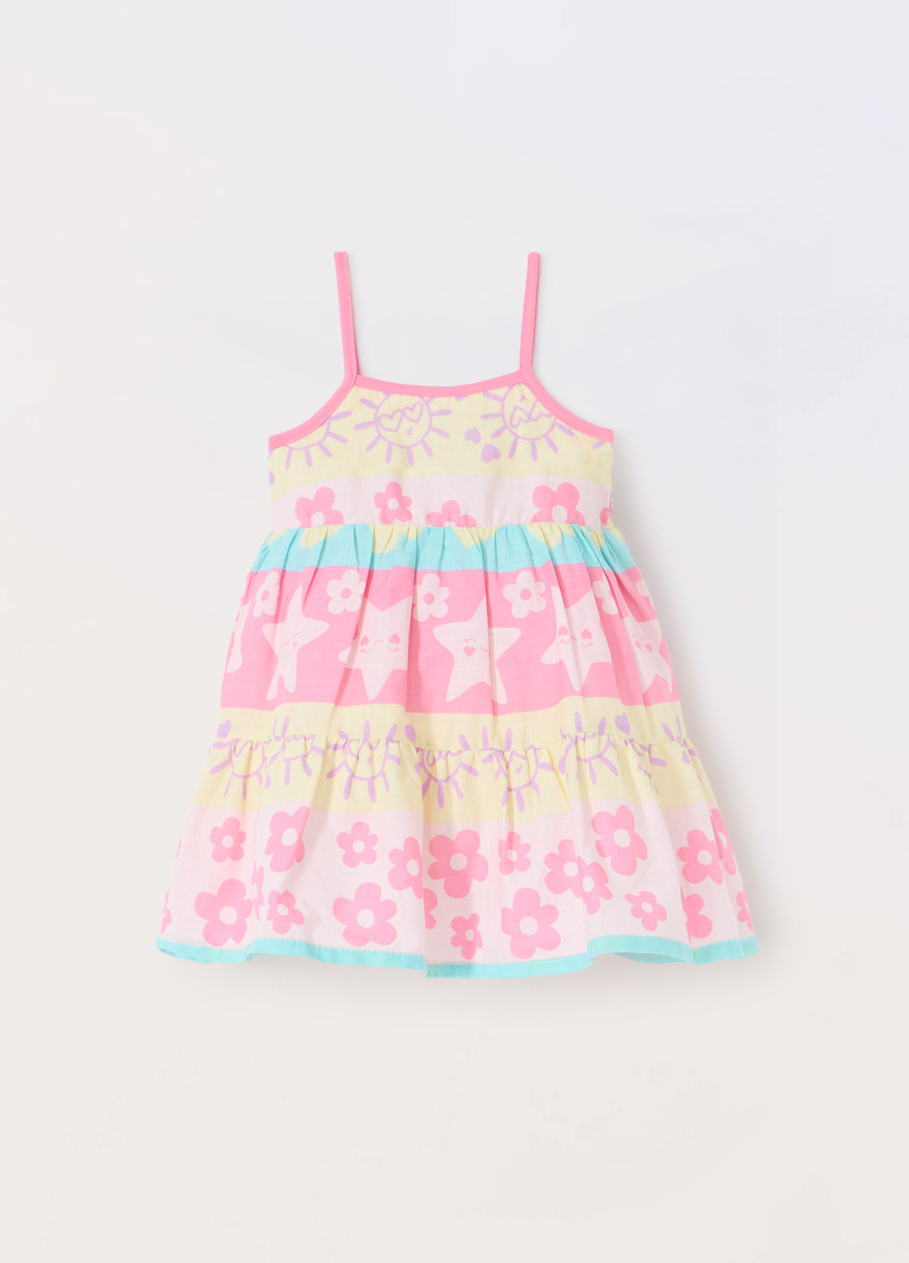 Vestito in jersey di puro cotone neonata_0