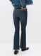 Pantaloni Flare Fit in denim stretch misto cotone donna_1
