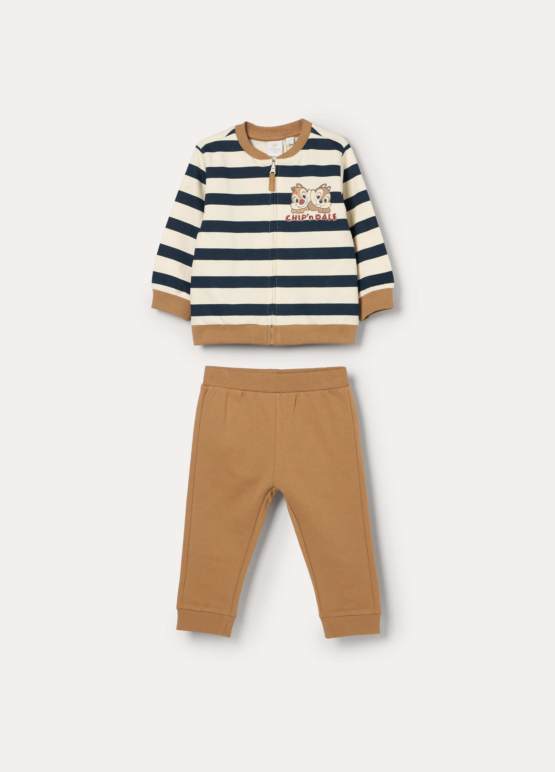 Jogging Disney set in french terry di puro cotone neonato_0