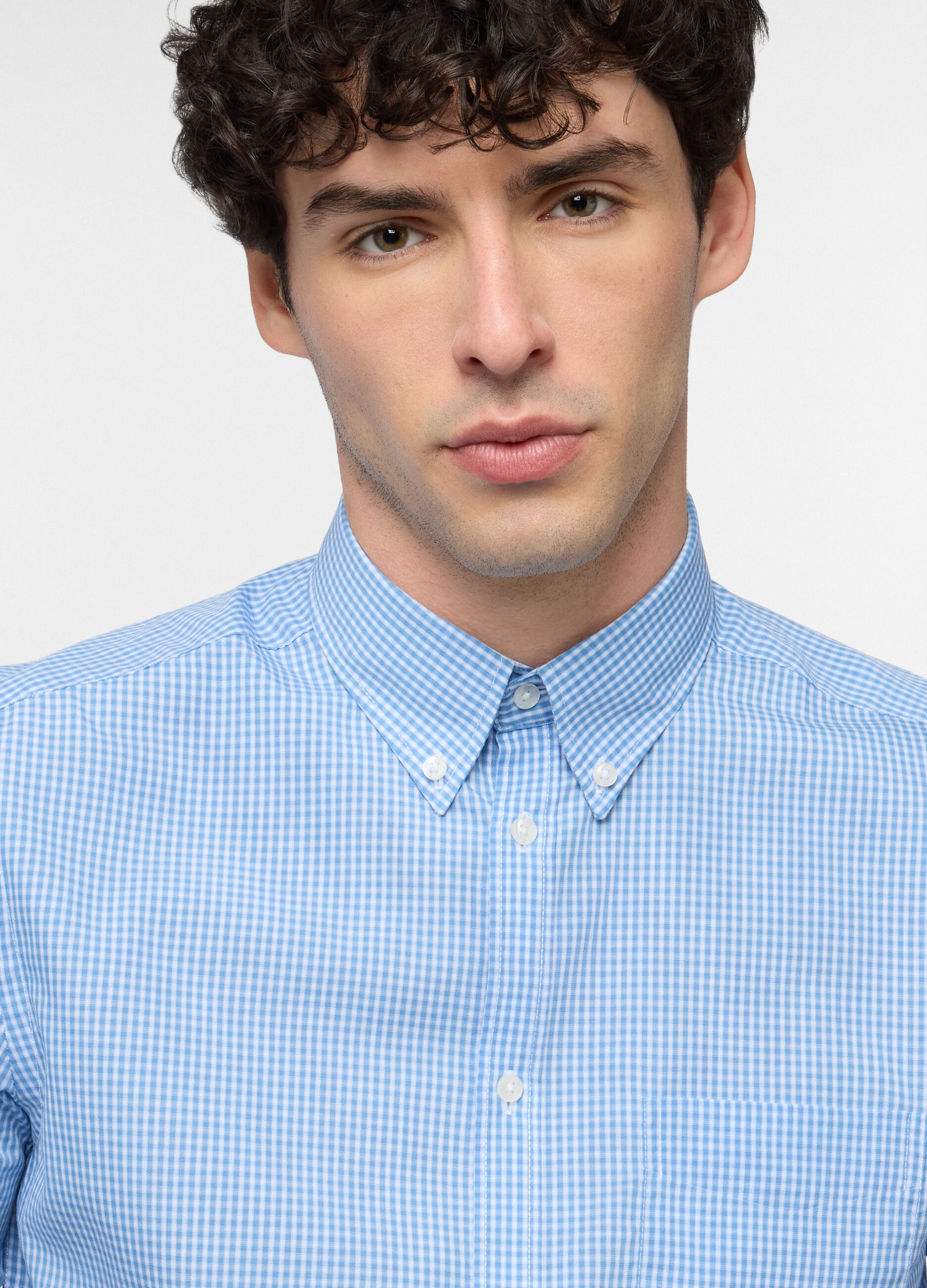 Camicia regular fit colletto button down uomo_2