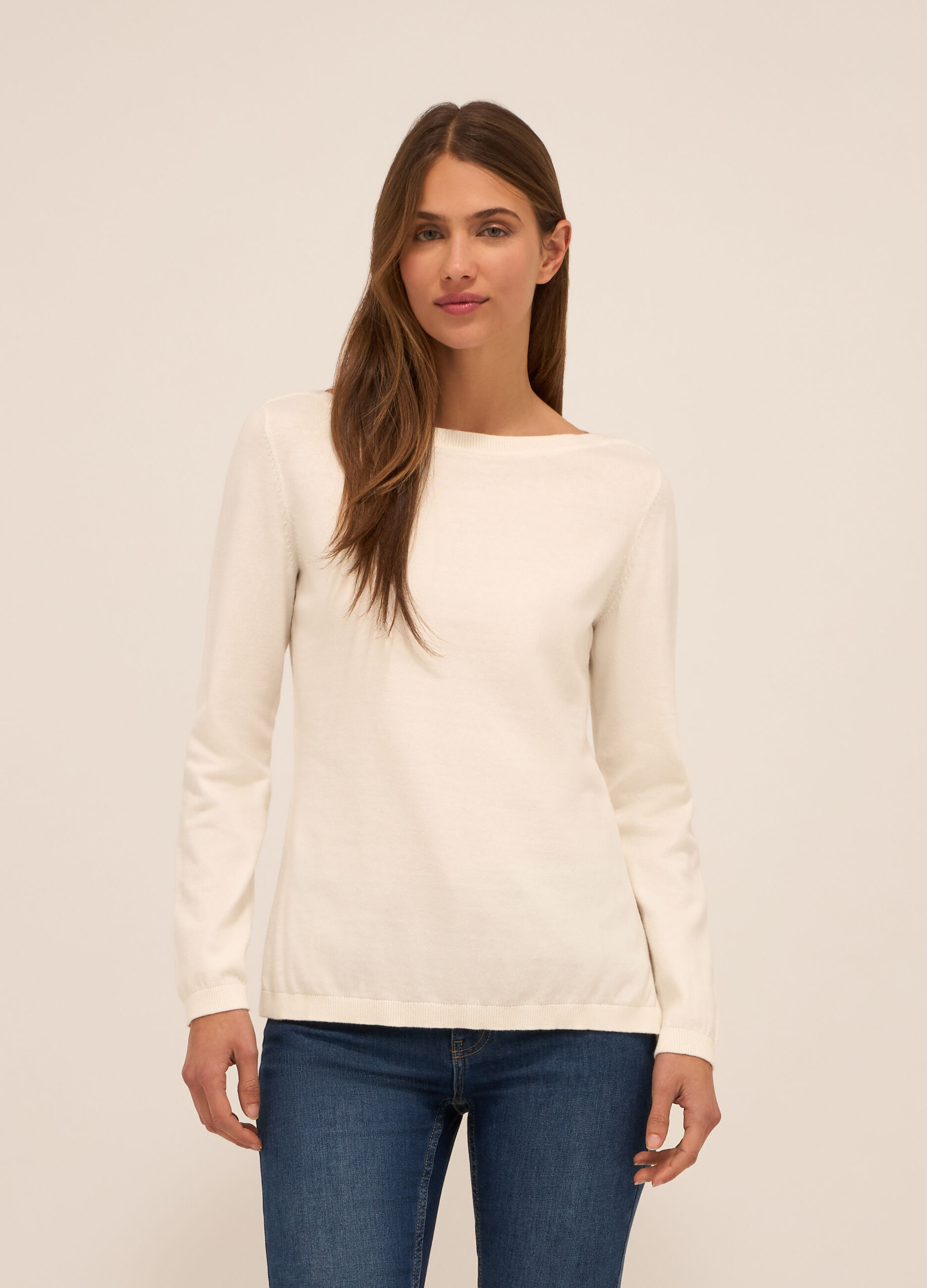Tricot in puro cotone donna_0