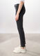 Pantaloni in denim misto cotone donna_3