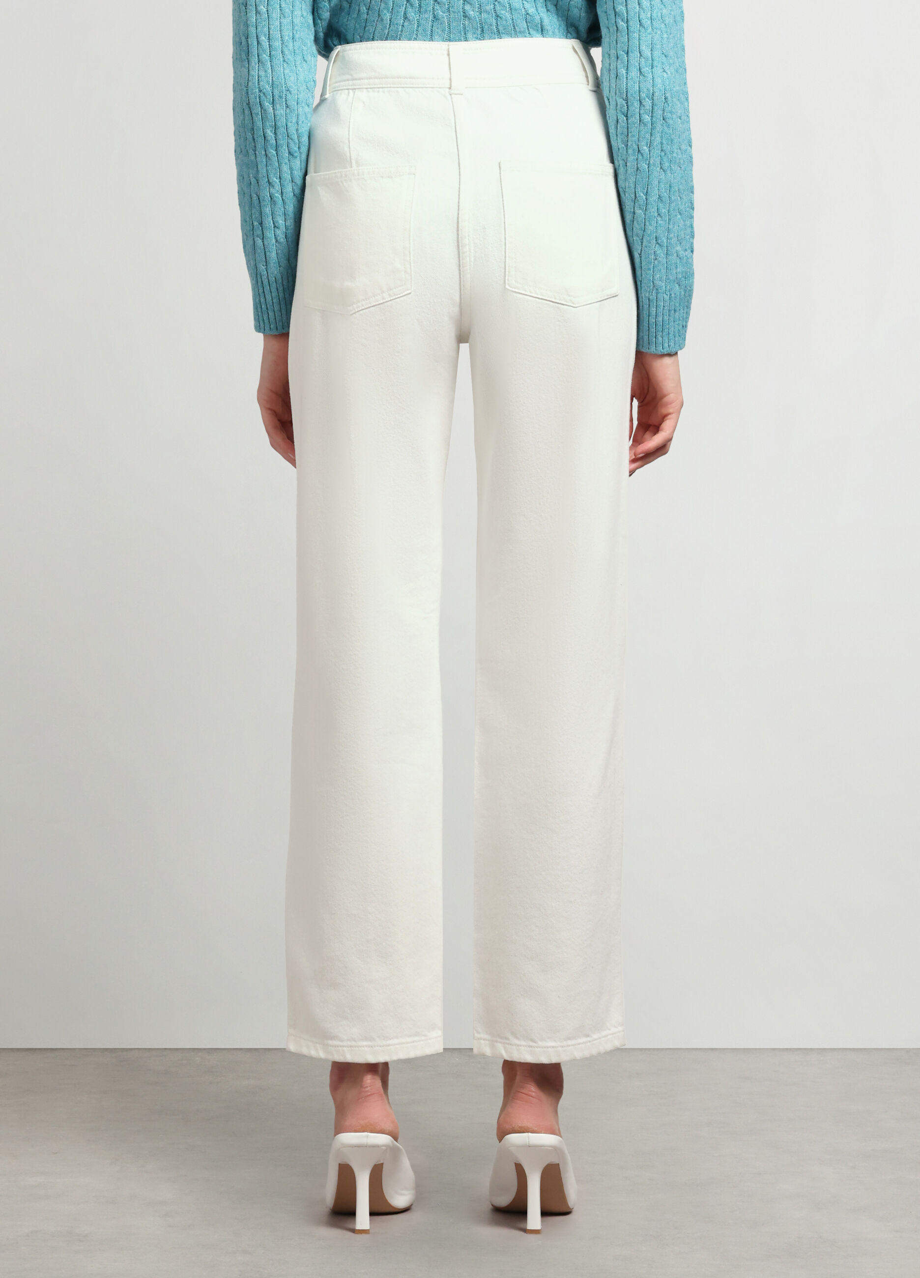 Pantaloni in puro cotone donna_1