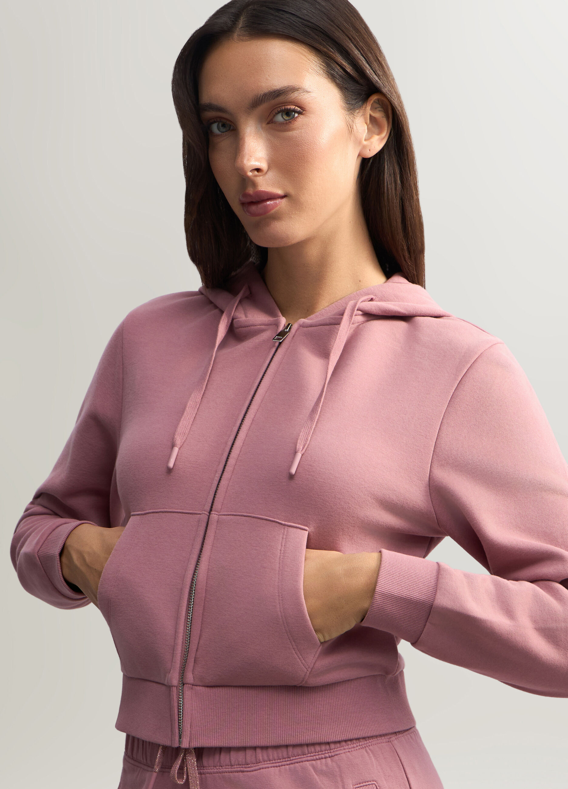 Felpa Fitted misto cotone donna_2