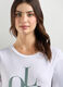 T-shirt in jersey di cotone stretch donna_2