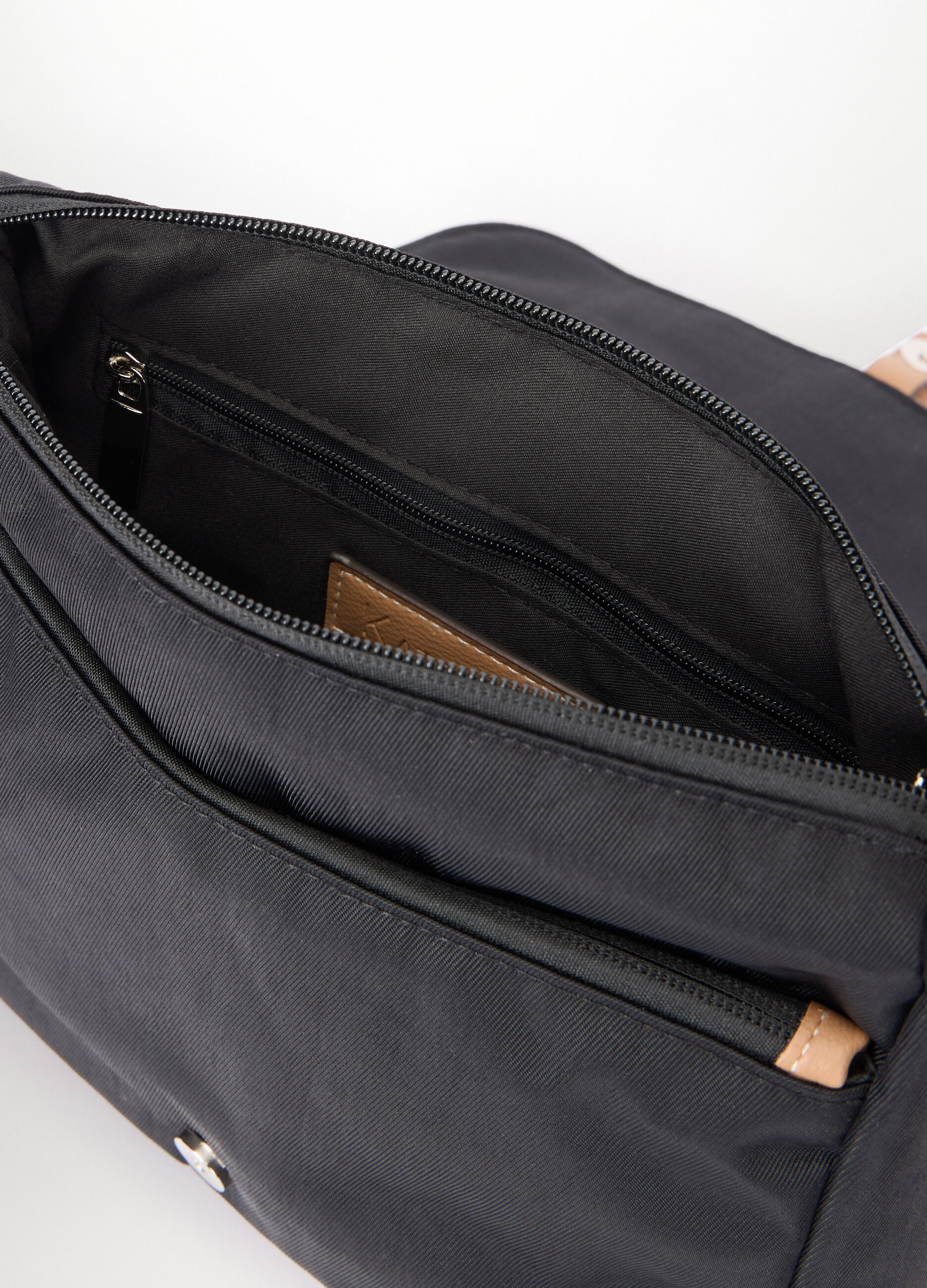 Borsa a spalla in tessuto donna_2