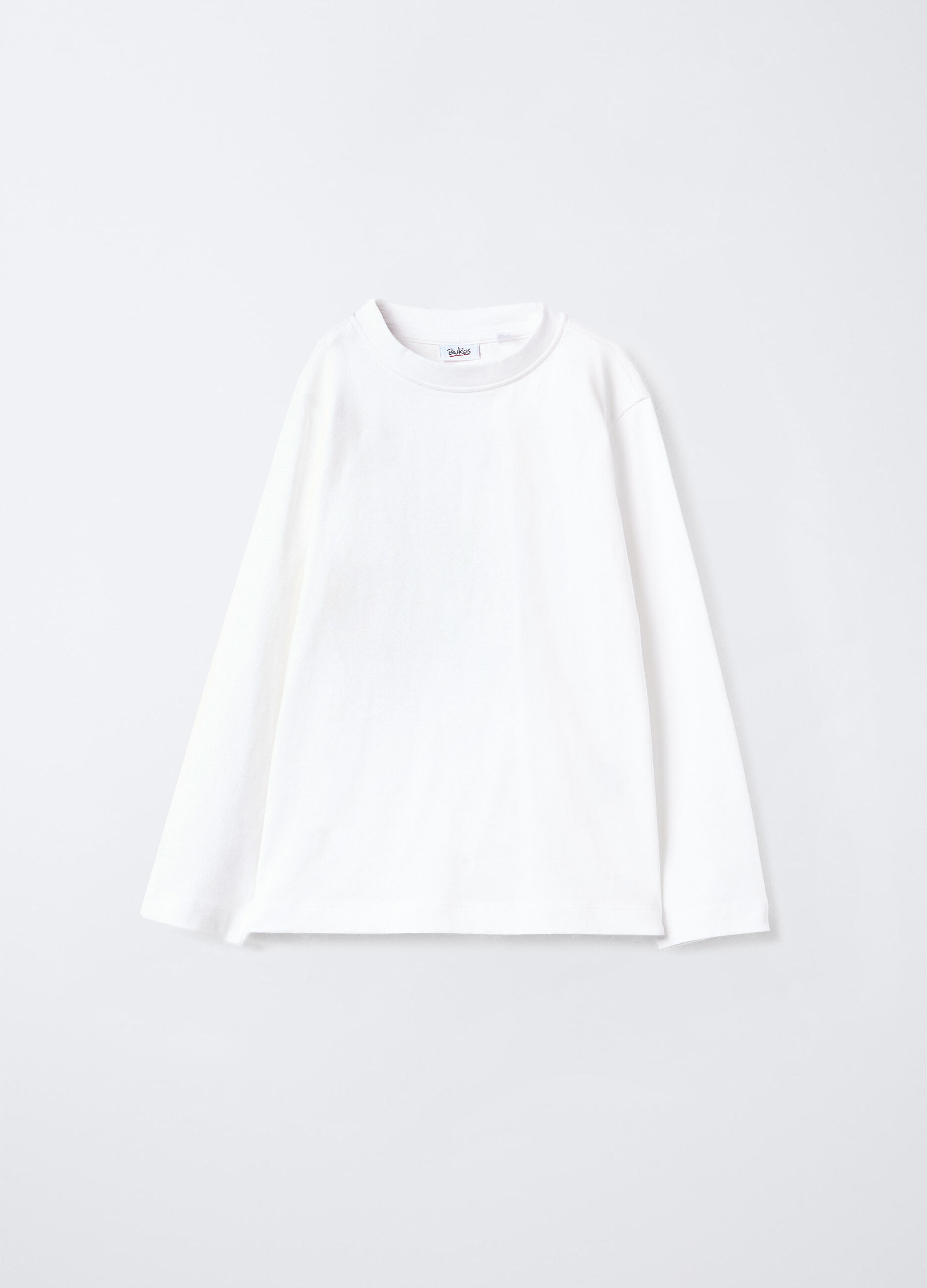 T-shirt in jersey di puro cotone bambino_0