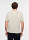 T-shirt girocollo in cotone fiammato uomo_1