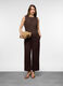 Pantaloni wide leg misto lino donna_0