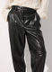 Pantalone balloon in ecopelle donna_3